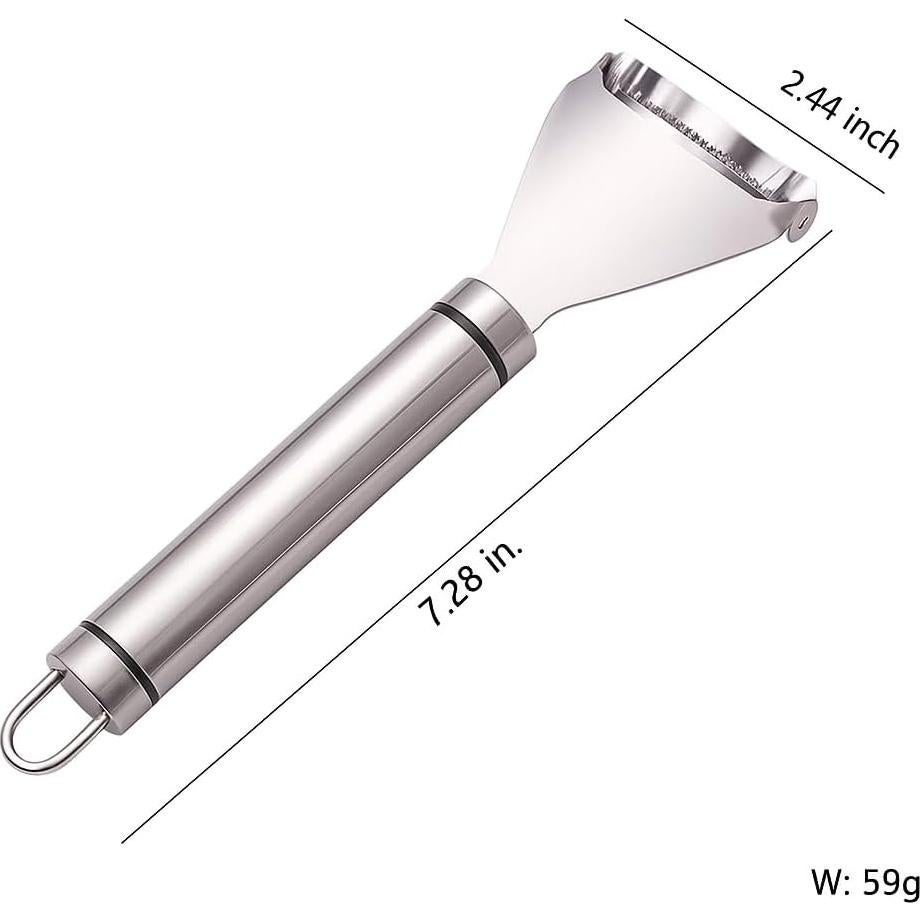Pelador de Maíz de Acero Inoxidable Genérica - Herramienta Ergonómica
