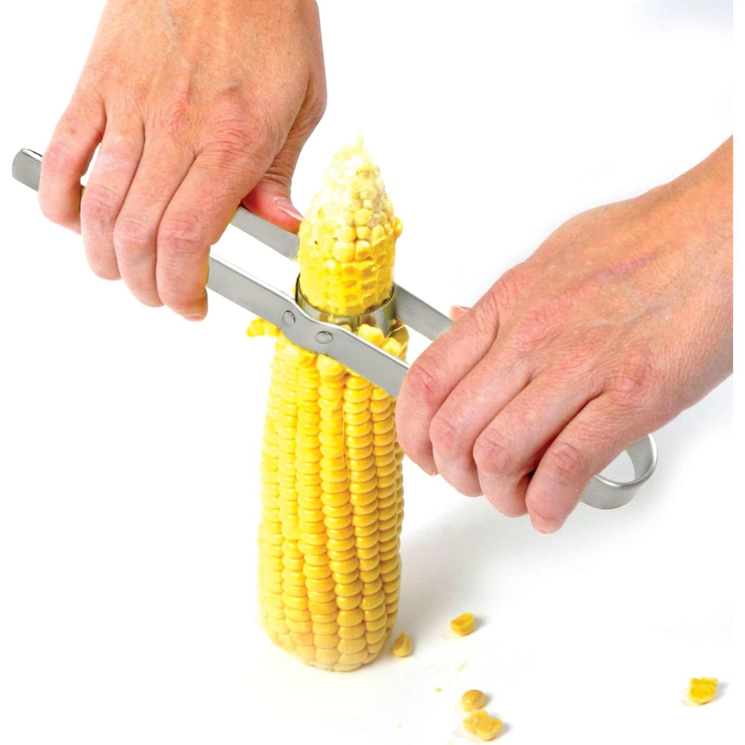 Cortador de Maíz Deluxe Norpro Acero Inoxidable 28 cm