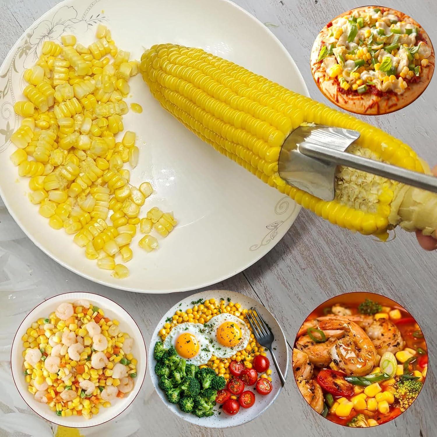 Pelador de Mazorcas de Maíz FRSBA Acero Inoxidable 2 Pcs