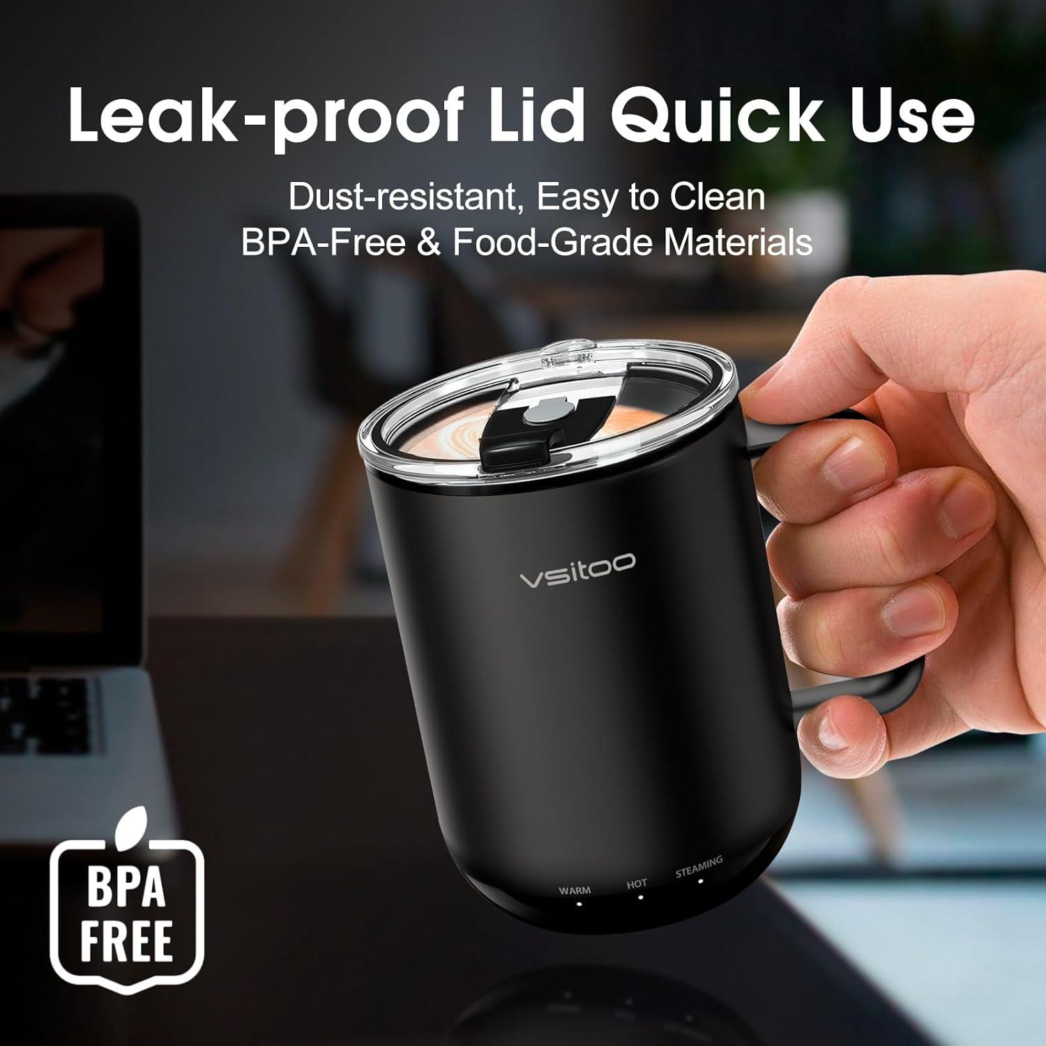 Taza Inteligente Vsitoo S3 Plus 396 ml Calentada Control App