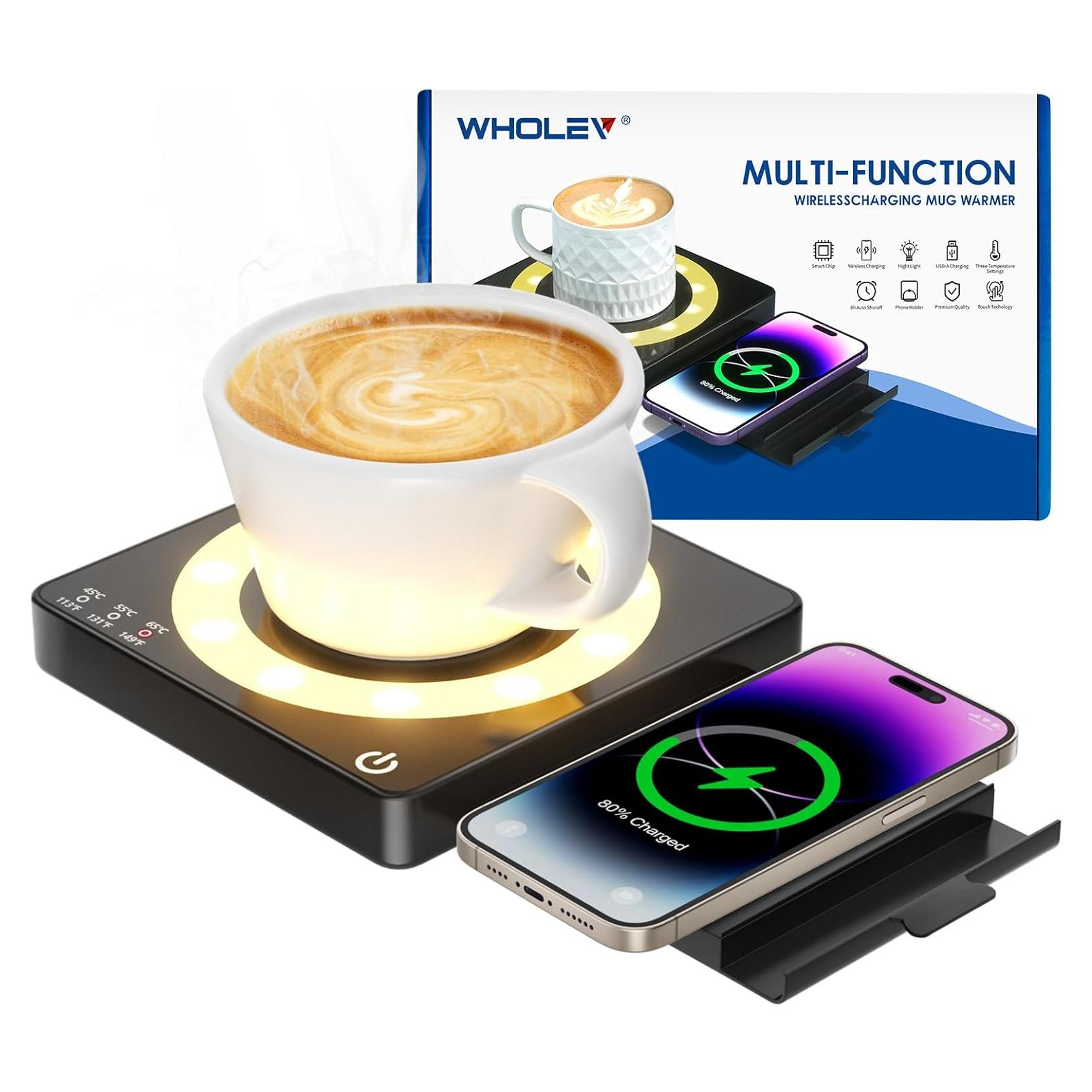 Calentador de Tazas WHOLEV 15W Inteligente 3 Temperaturas