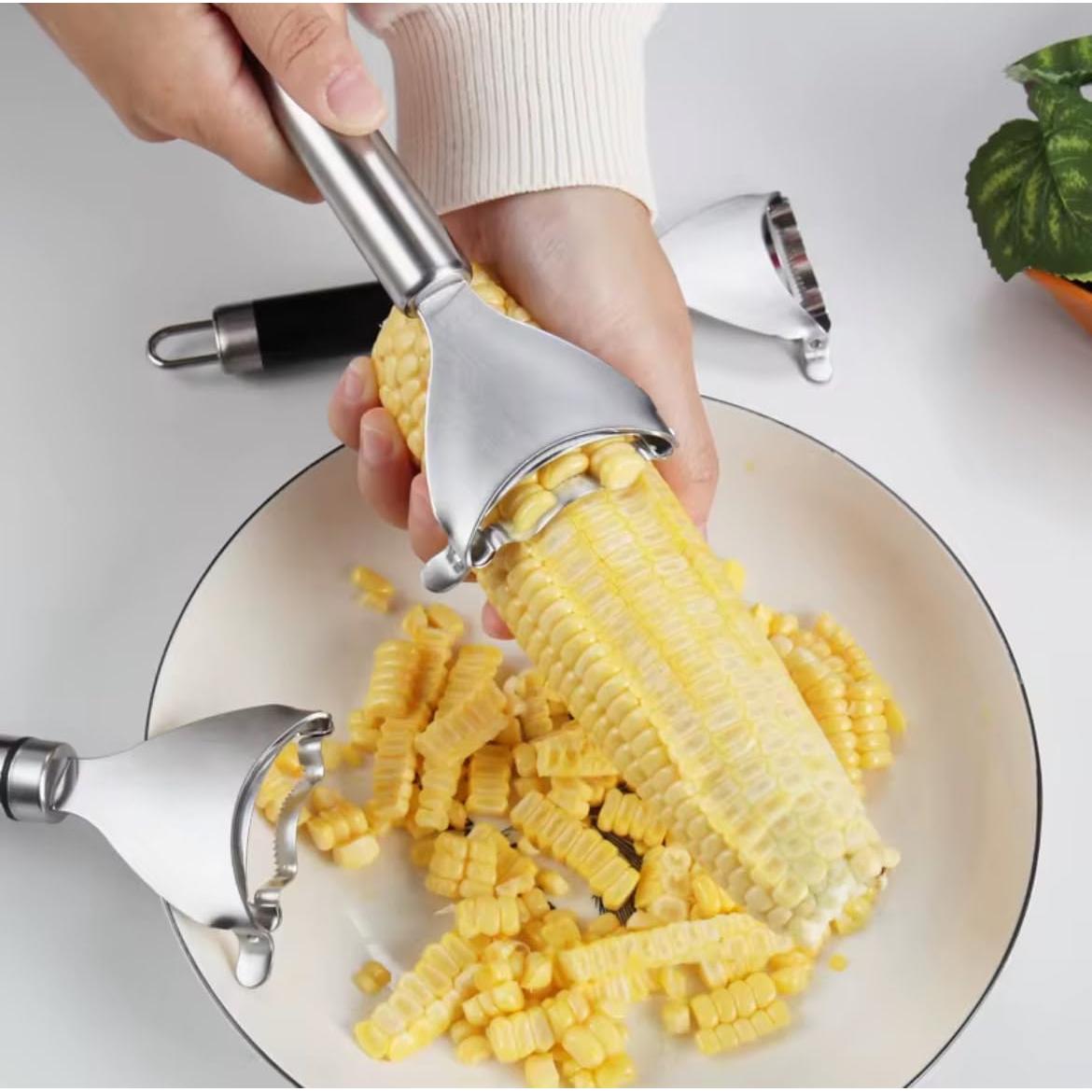 Pelador de Maíz Genérico de Acero Inoxidable 15.24 cm