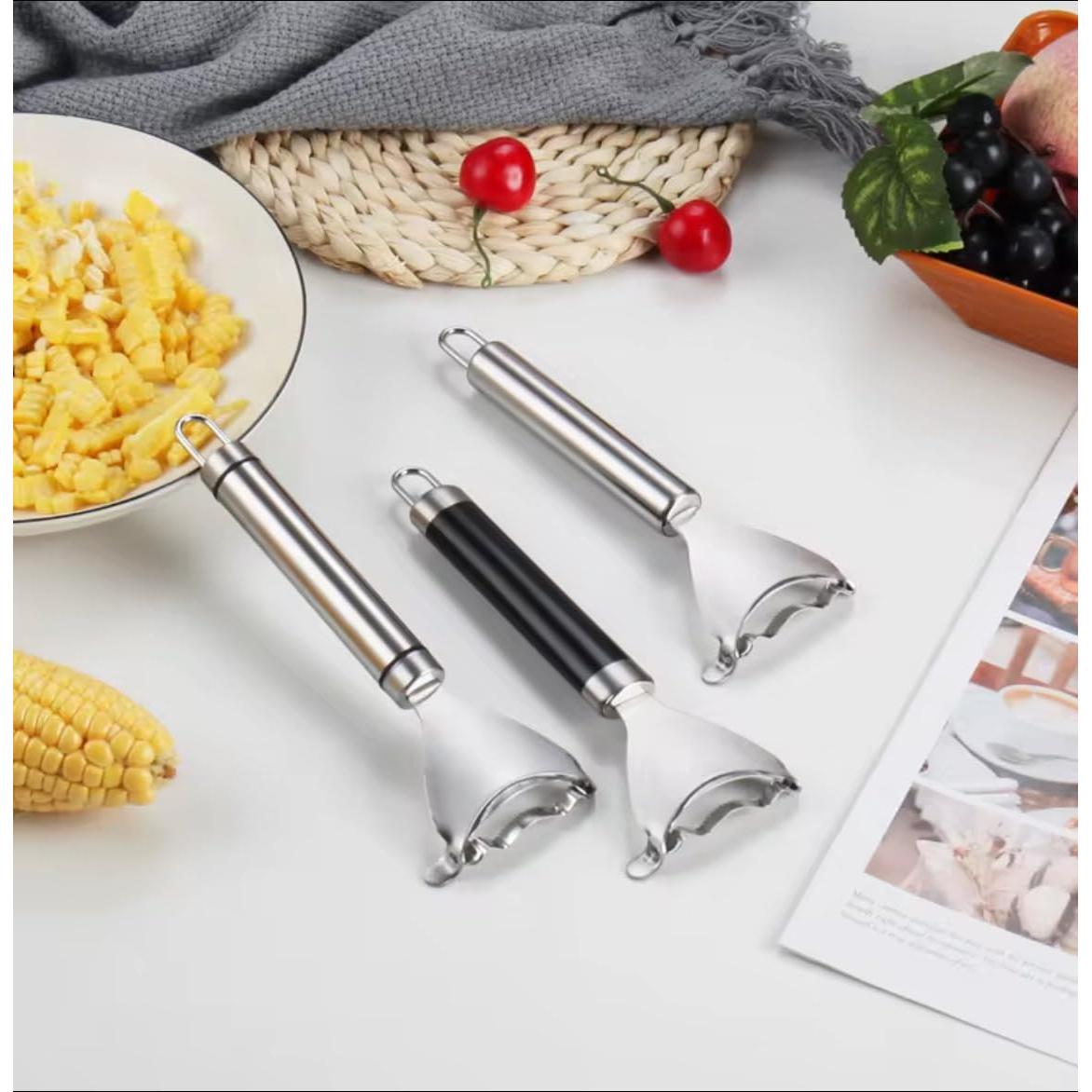 Pelador de Maíz Genérico de Acero Inoxidable 15.24 cm
