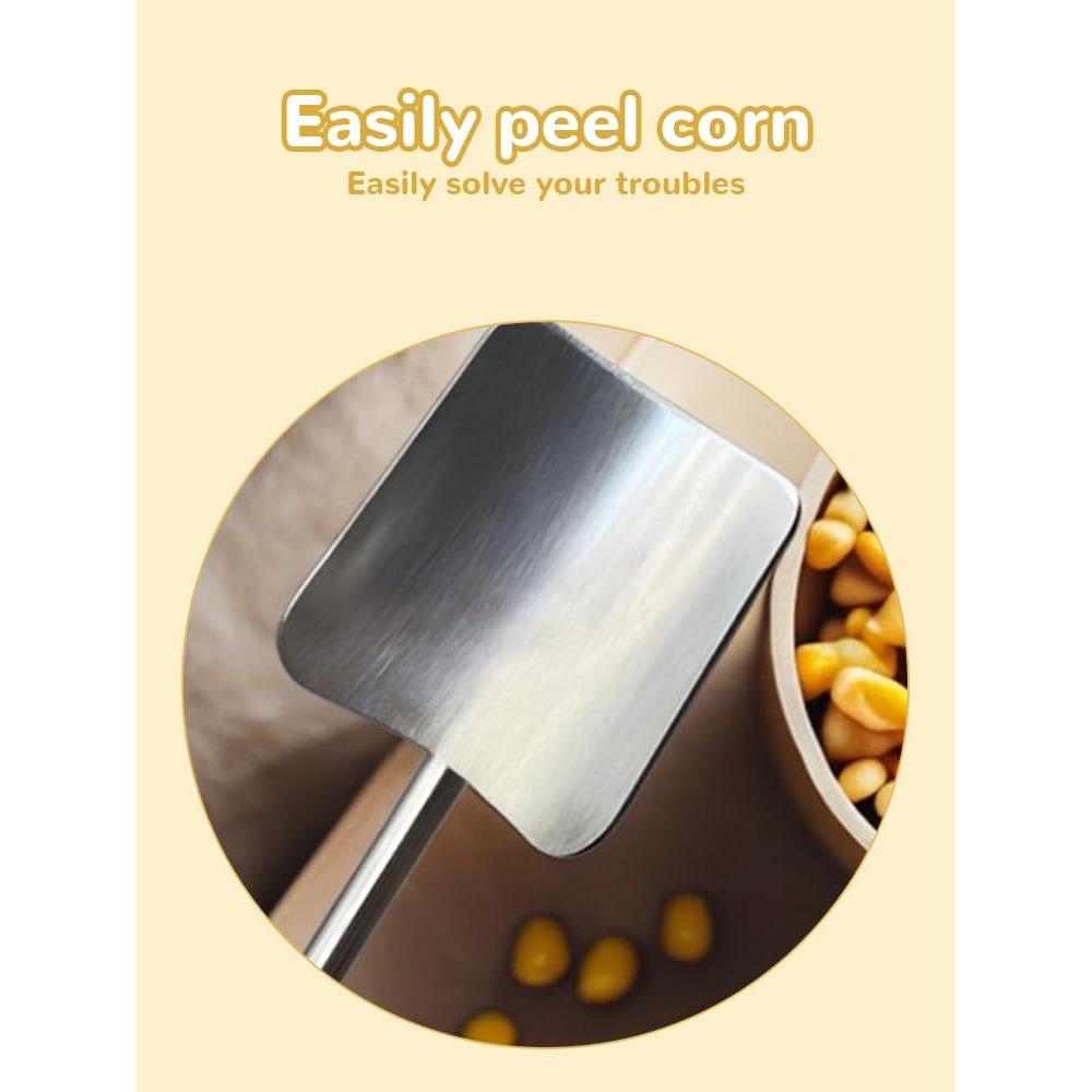 Desgranador de Maíz Manual YTXOX de Acero Inoxidable - 2 Unidades