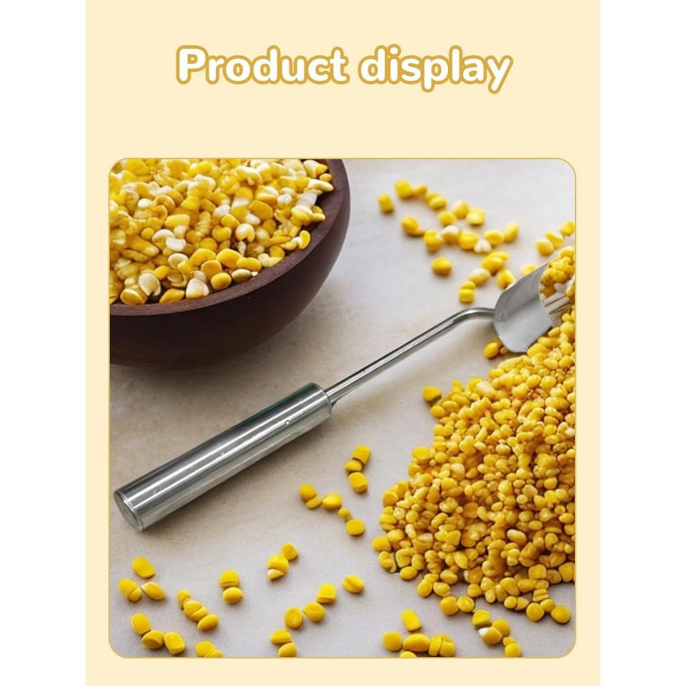Desgranador de Maíz Manual YTXOX de Acero Inoxidable - 2 Unidades