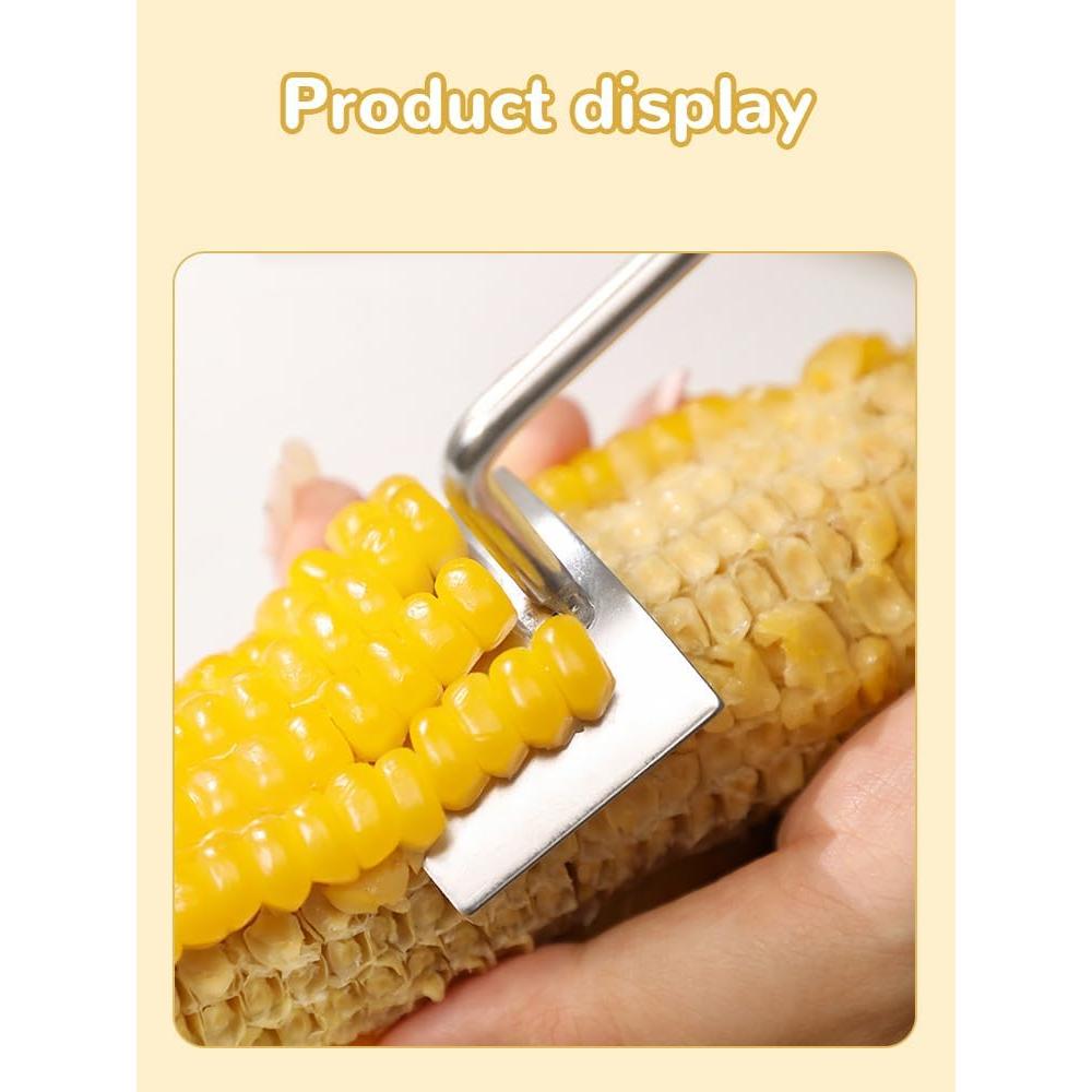 Desgranador de Maíz Manual YTXOX de Acero Inoxidable - 2 Unidades