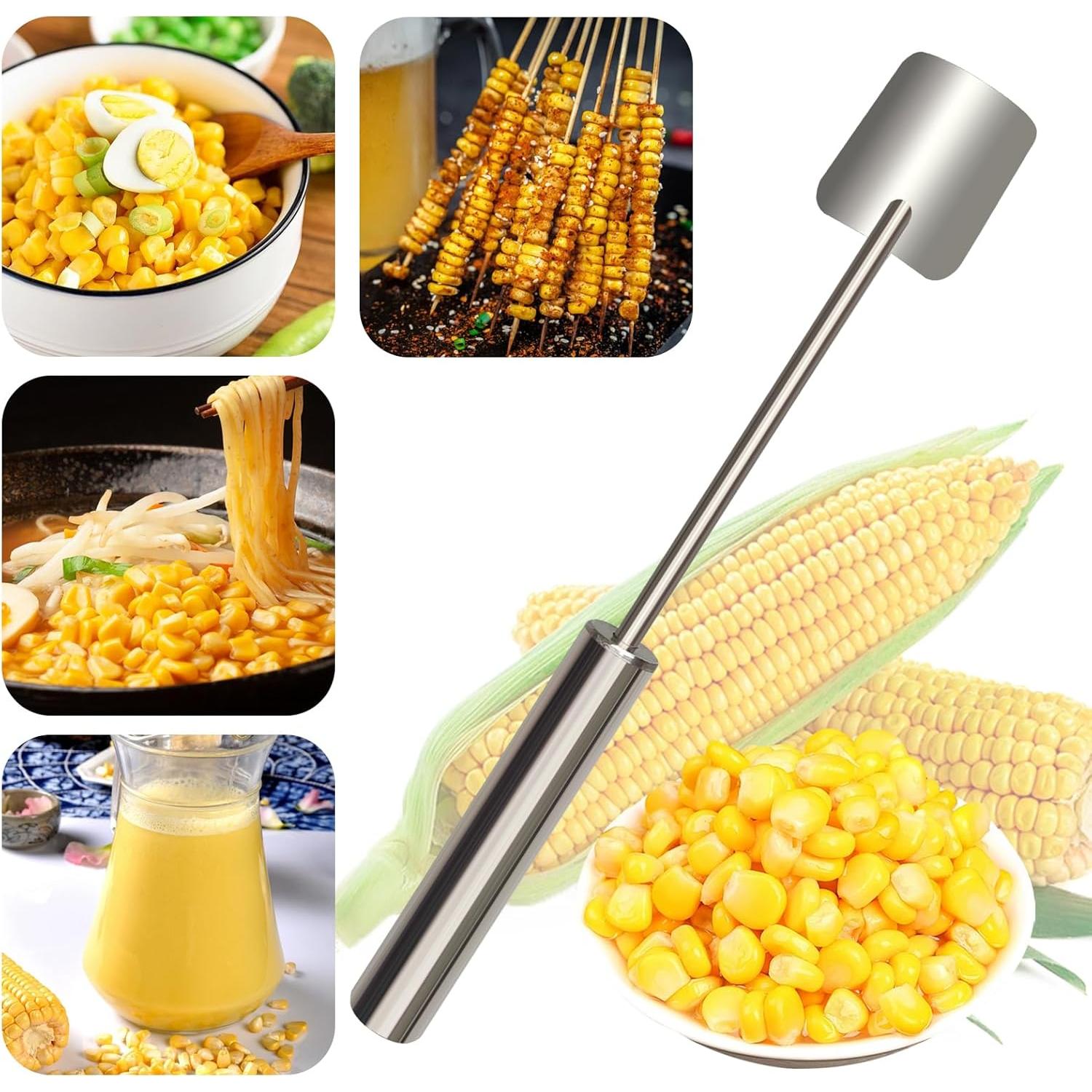 Pelador de Mazorcas de Maíz EGZ Acero Inoxidable 2 Pzs