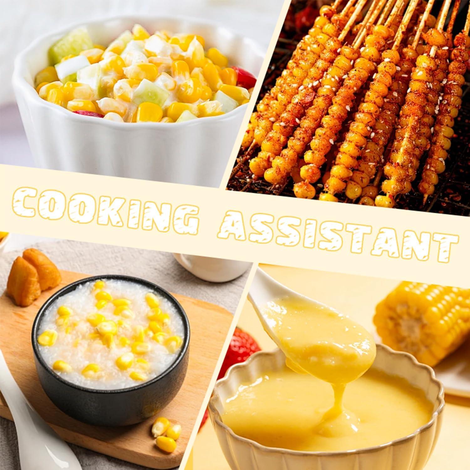 Pelador de Maíz Genérico de Acero Inoxidable 2PCS