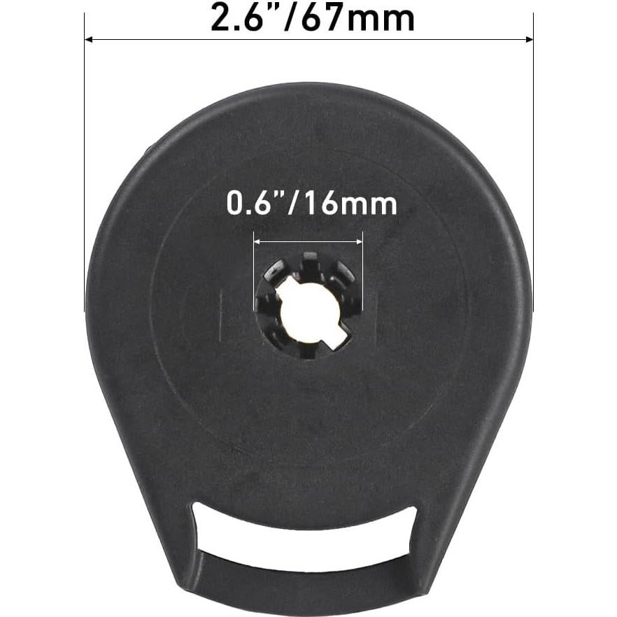 Clutch de Sombra Rollerhouse R-Series R16 para Tubo 38mm - Negro