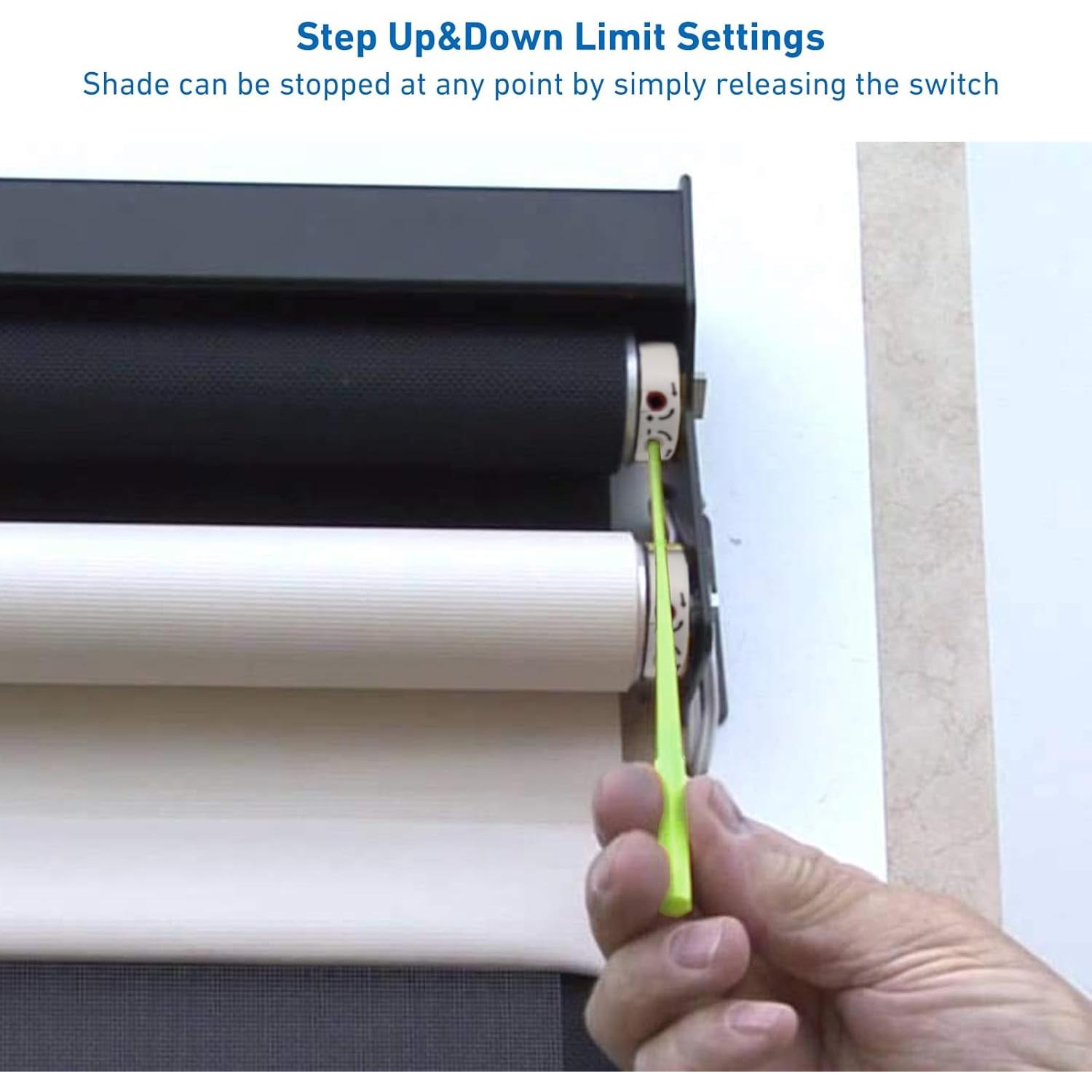 Motor de Sombra Eléctrico Rollerhouse DM25DS 12V para RV