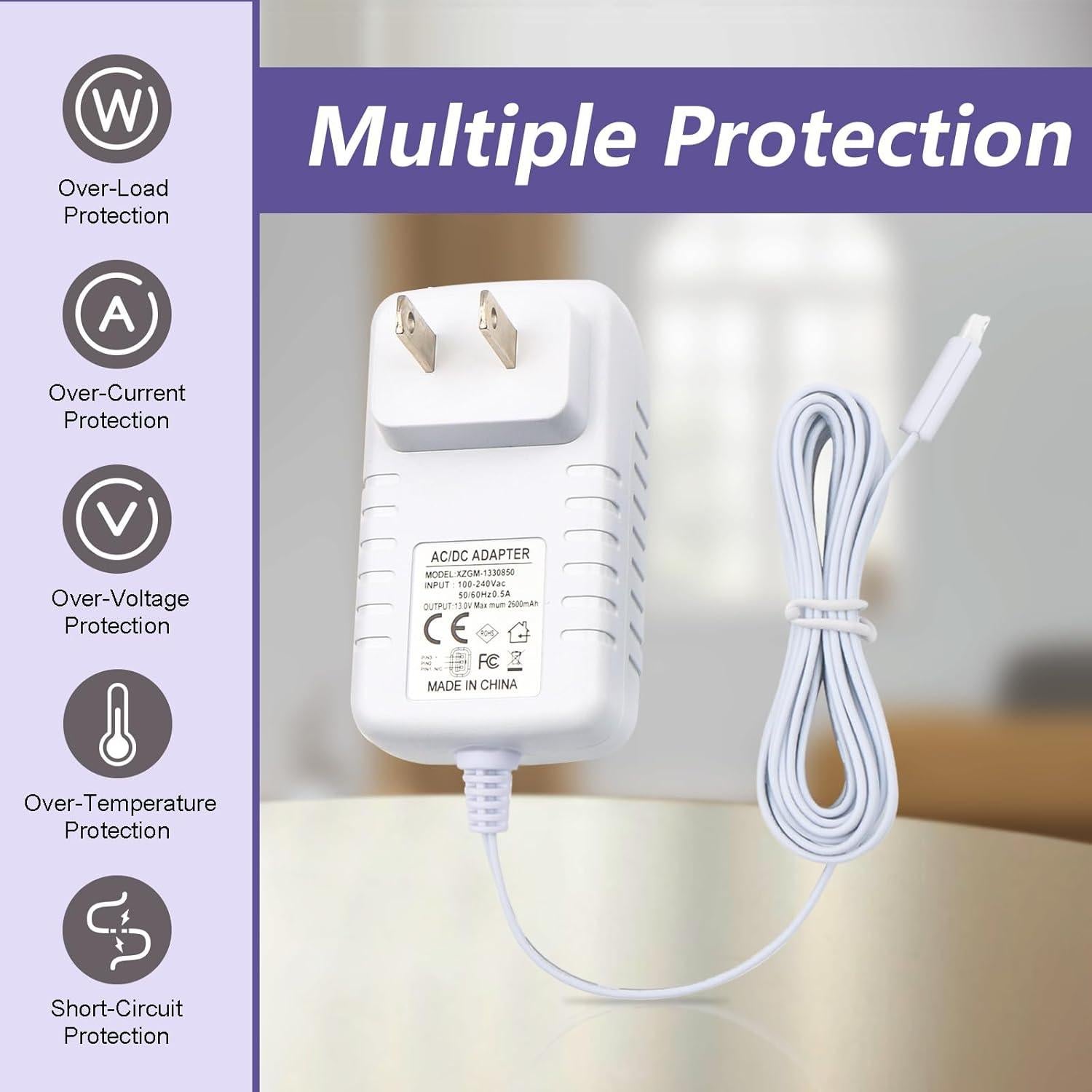 Cargador de Batería de Litio 12V para Persianas Somfy