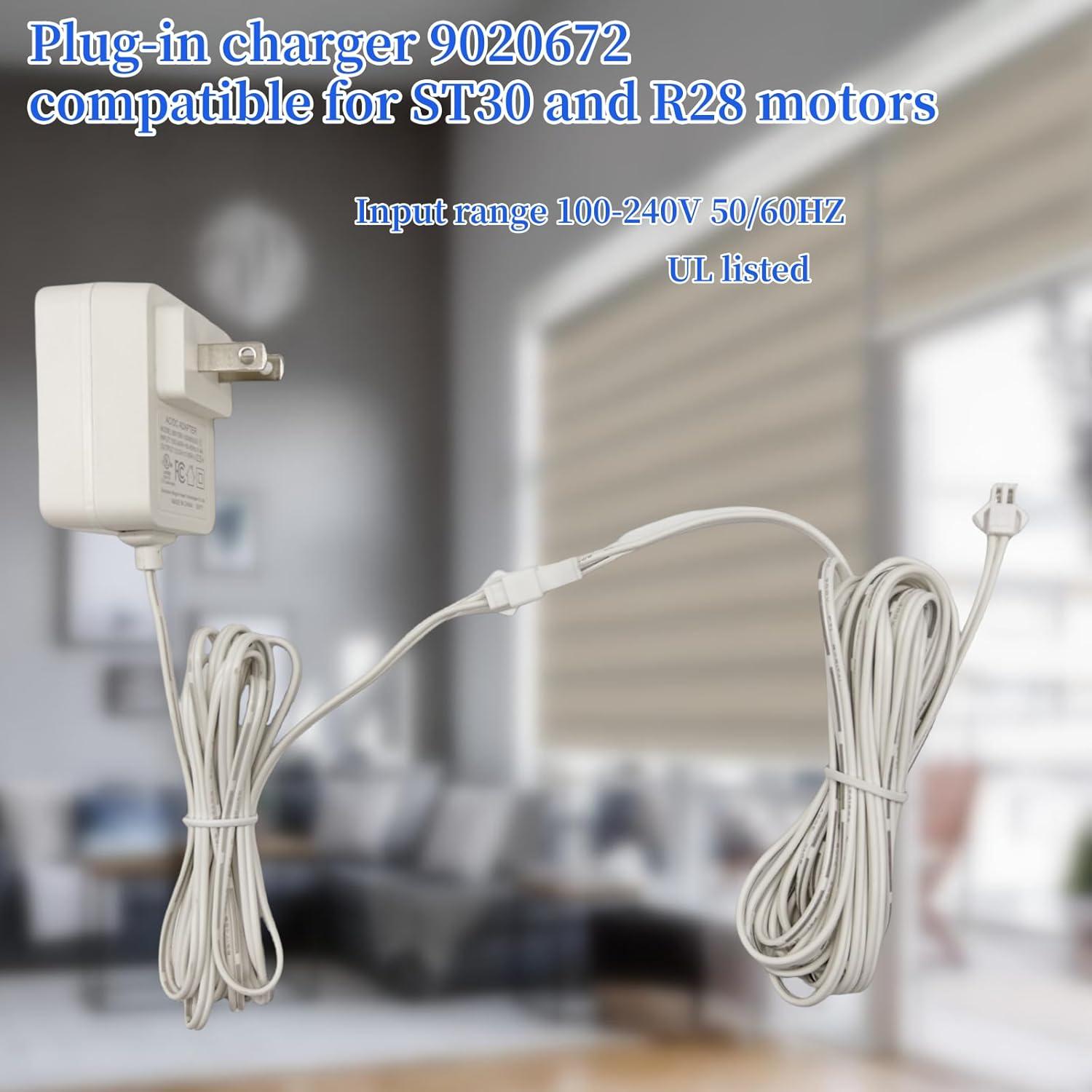 Cargador para Persianas Motorizadas JIAOYAZI ST30 R28 13V