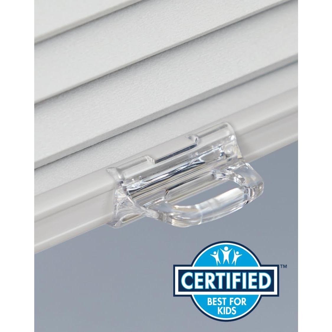 Sombra Celular Sin Cuerda BlindsAvenue 26.5x48" Filtrado Luz Blanco