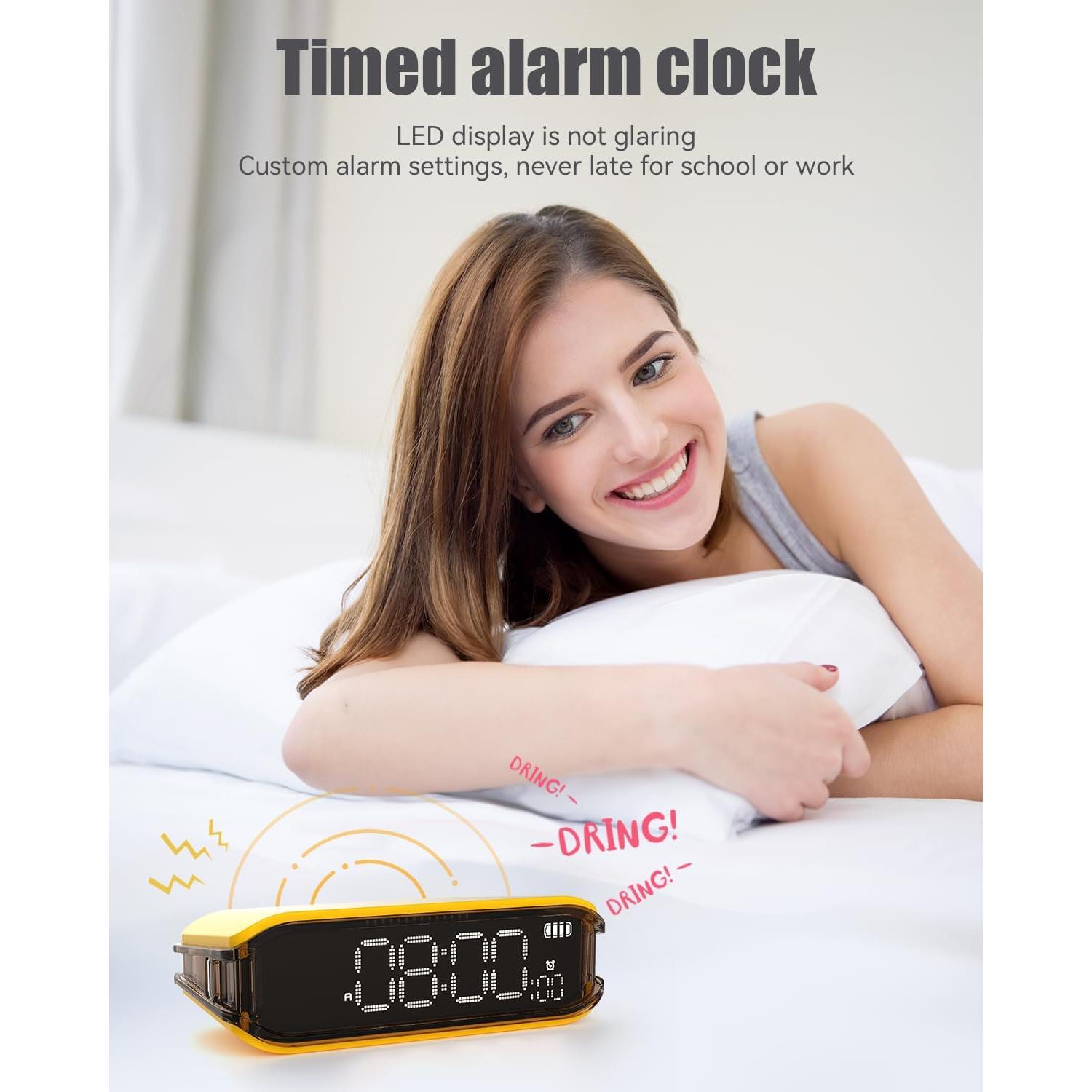 Temporizador Pomodoro V-CHECKER CG11 con Pantalla LED y Batería 5000mAh