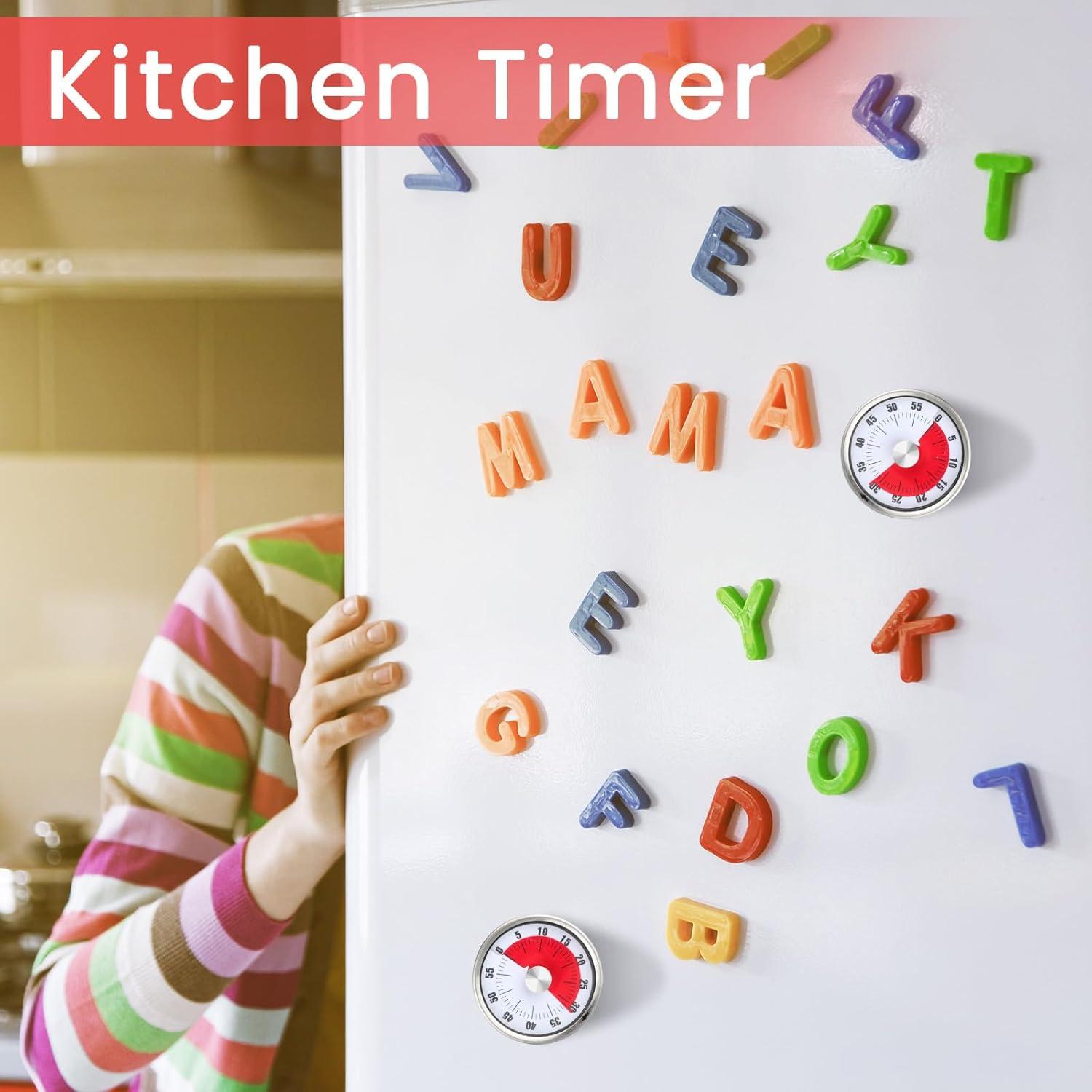 Temporizador Visual Magnético Relaxweex 60 Minutos 6 cm Rojo