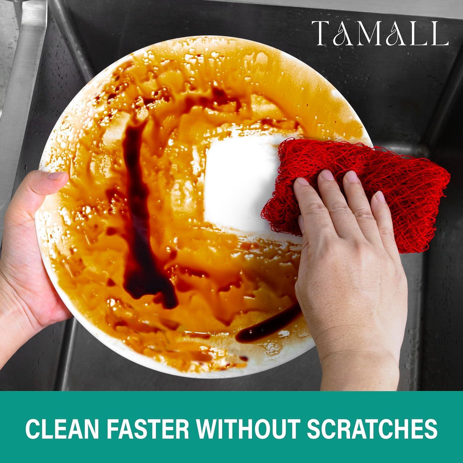 Paños de Lavado de Platos TAMALL - Almohadillas Sin Rayones (6)