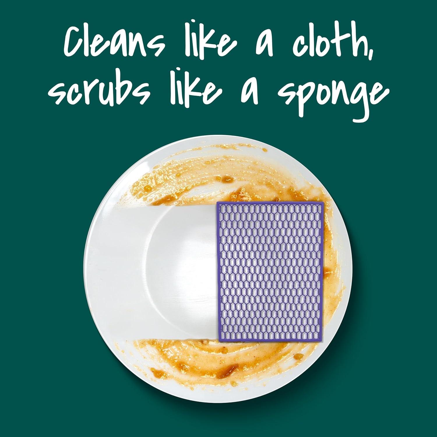 Paños de Cocina Scotch-Brite Stay Clean, 2 Reutilizables y Duraderos