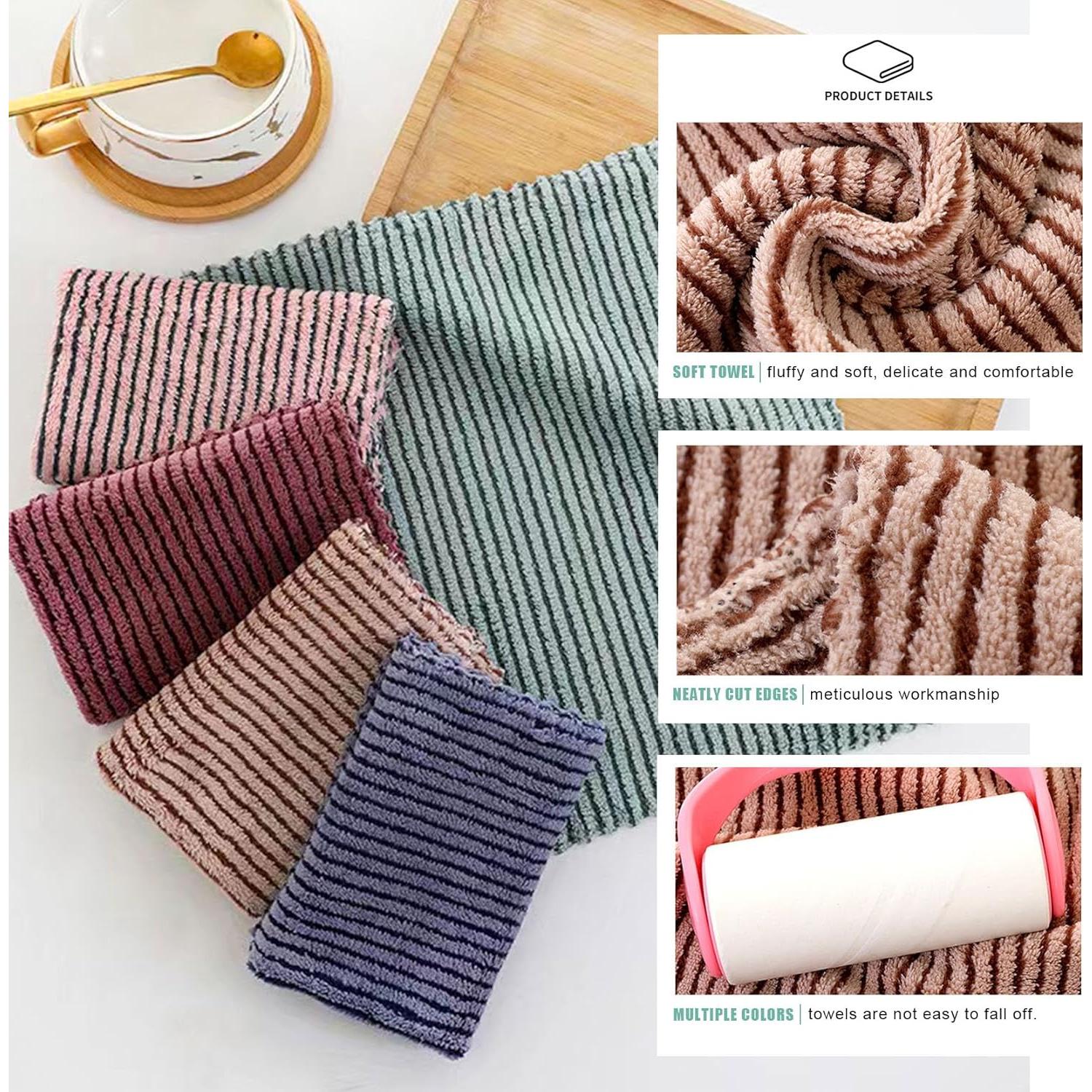 Toallas de Microfibra BEWDIO 30x30cm Paquete de 10 Absorbentes