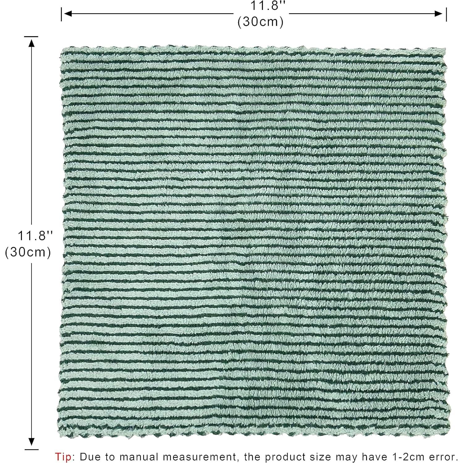 Toallas de Microfibra BEWDIO 30x30cm Paquete de 10 Absorbentes
