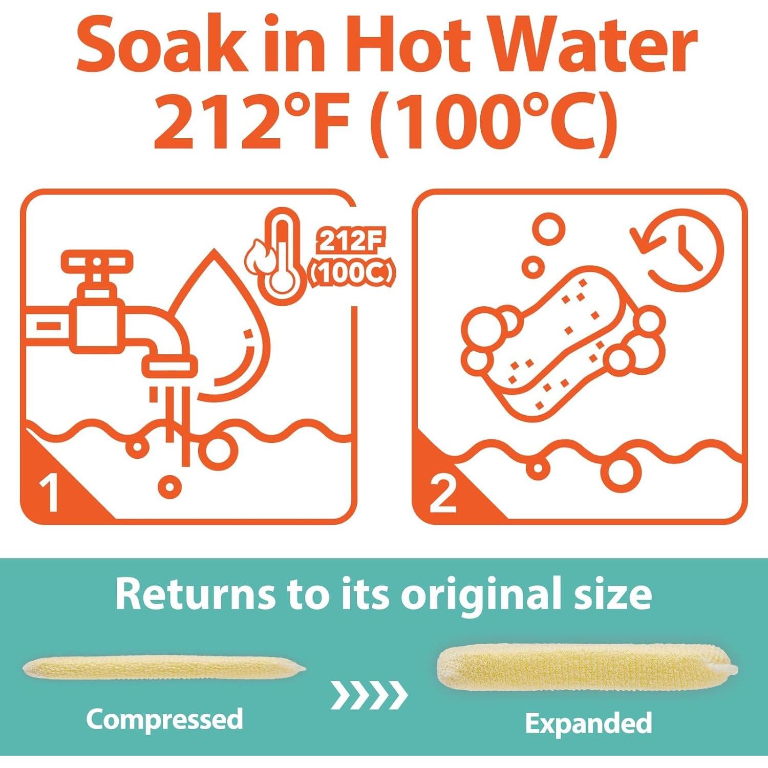 Esponjas de Cocina MR. SCRUB, Paquete de 12, 8.4x14.5 cm