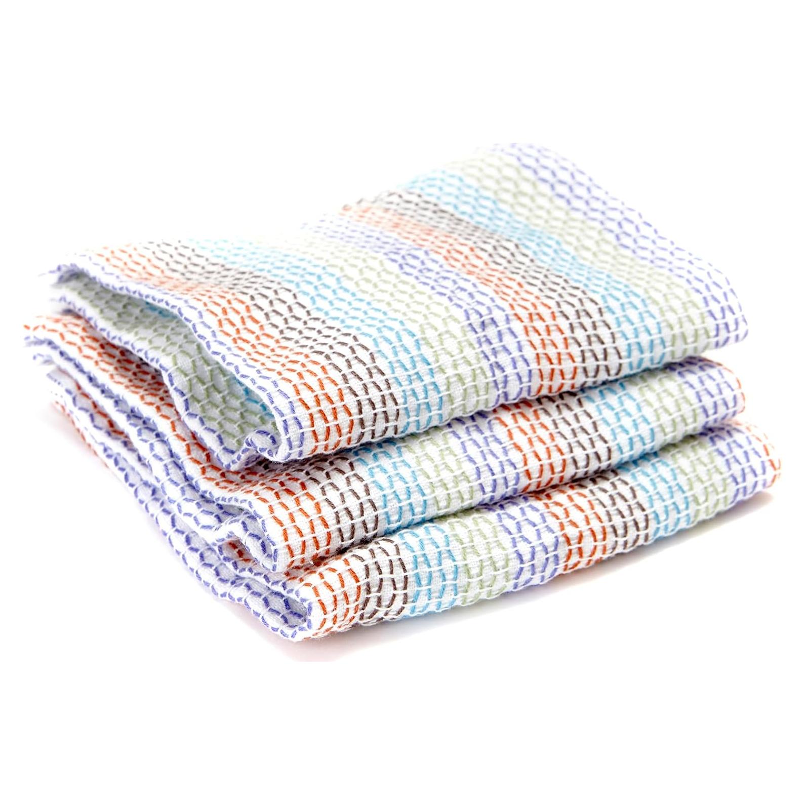 Set de 3 Paños de Cocina 100% Algodón Orgánico Full Circle