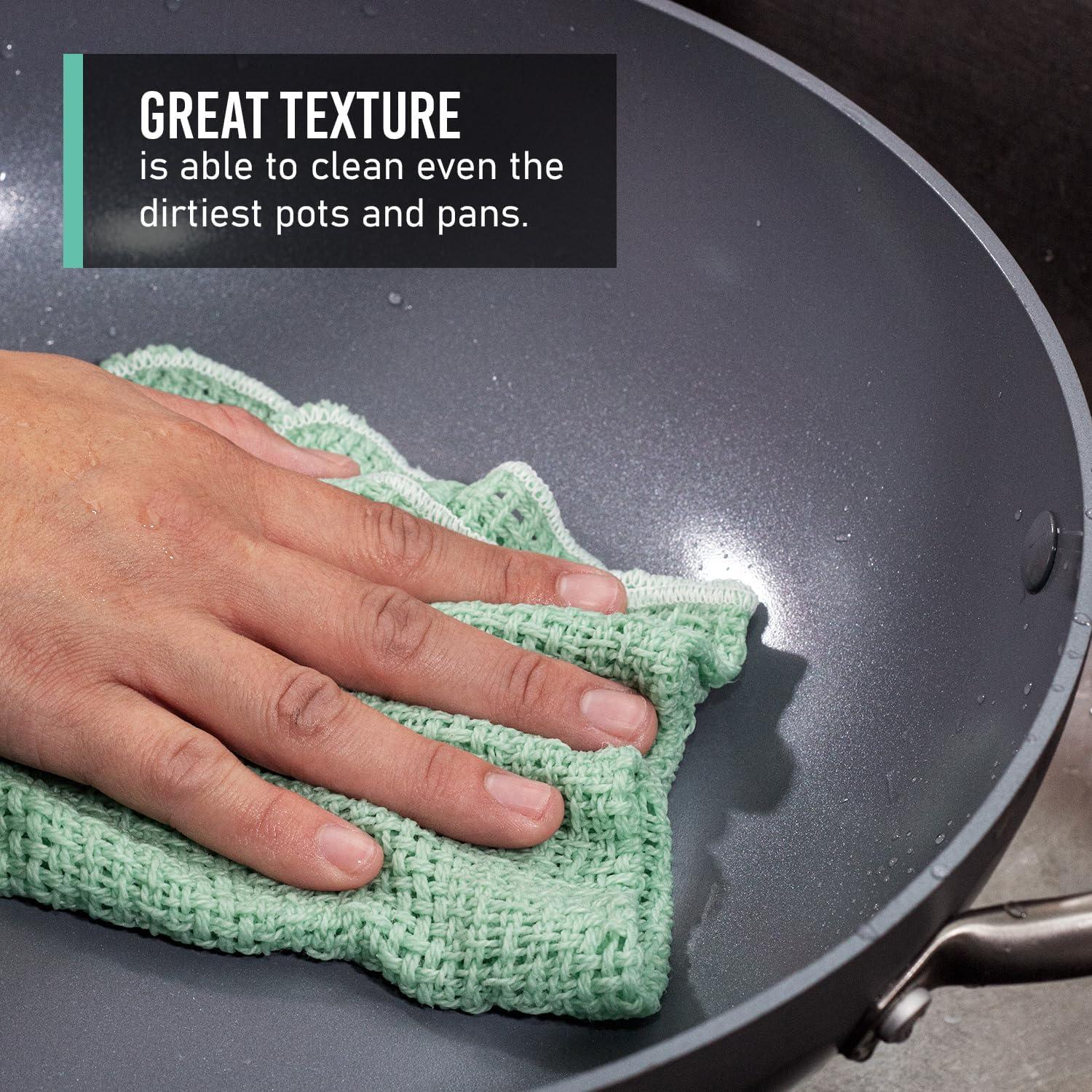 Paños de Cocina 100% Algodón Country Cottons - Set 4 Colores