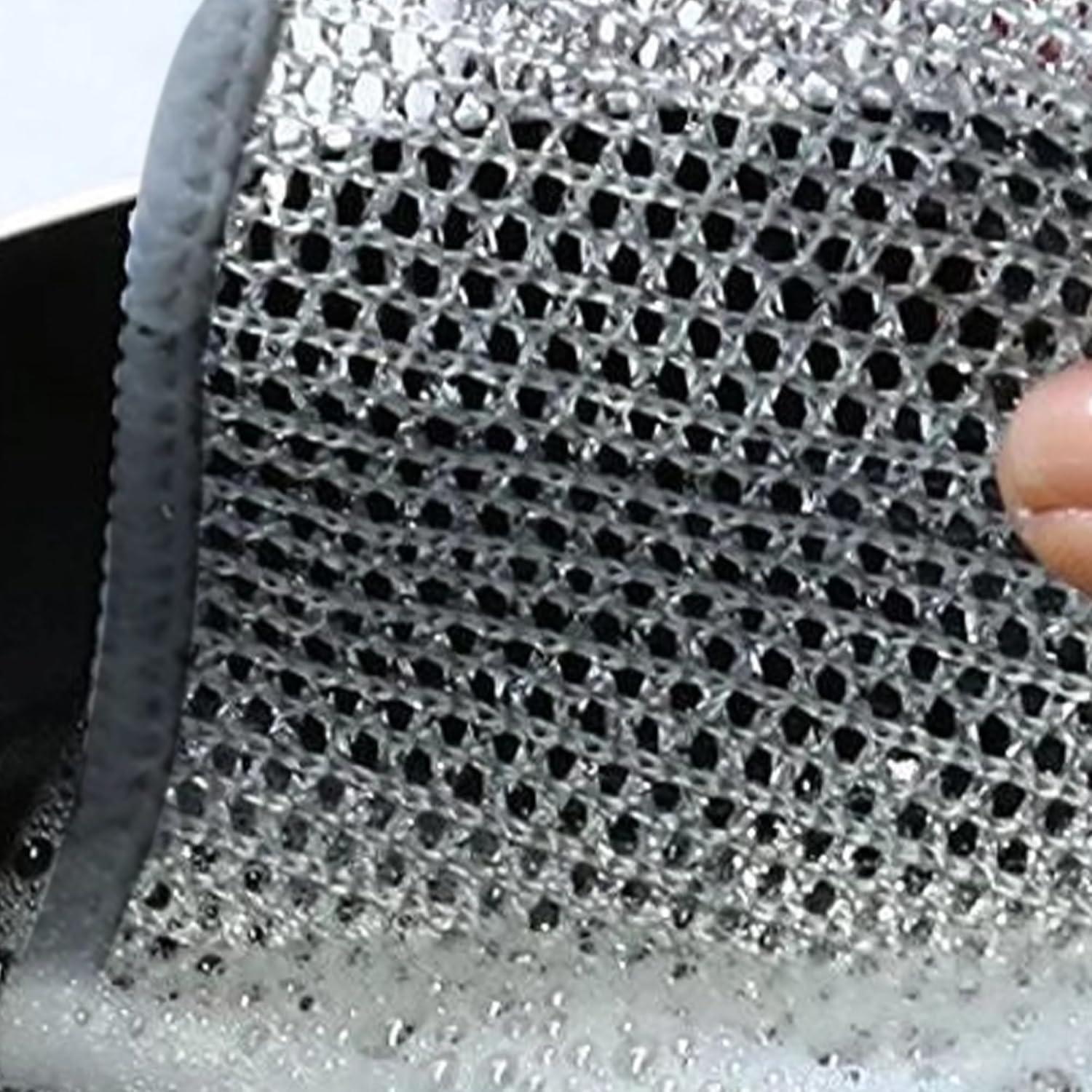 Paños de Alambre Plateado CYjorkbgg - 20 Piezas 20x20 cm