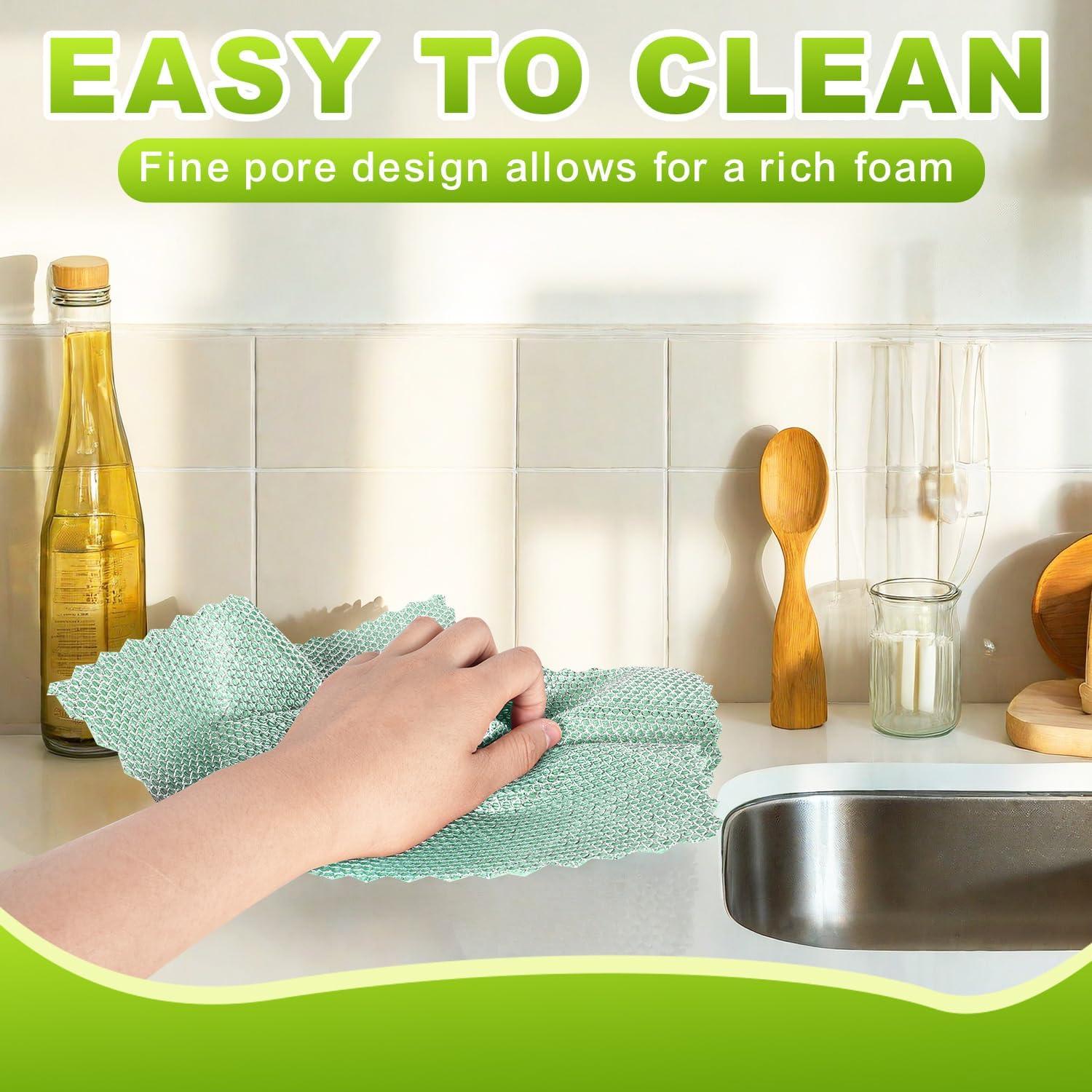 12 Paños de Limpieza de Alambre INFICRIME 25.4cm Reutilizables