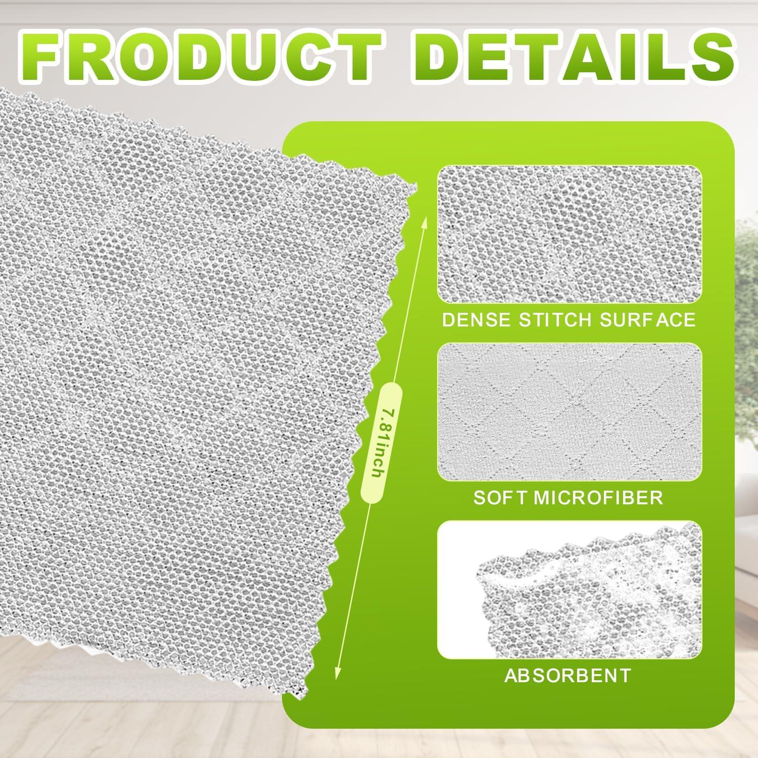 12 Paños de Limpieza de Alambre INFICRIME 25.4cm Reutilizables