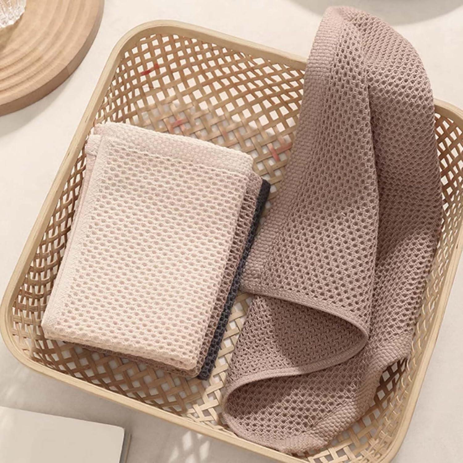 Paños de Cocina de Algodón LikGuest 30x30 cm, 8 Piezas Absorbentes