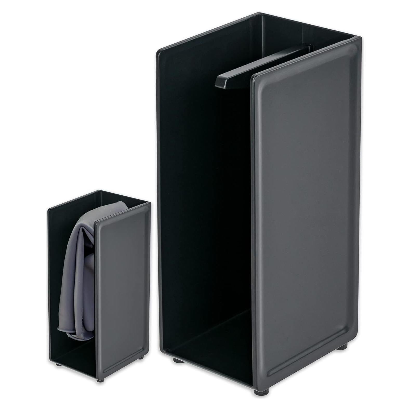 Soporte de Secado Oculto COELO para Guantes de Cocina Negro