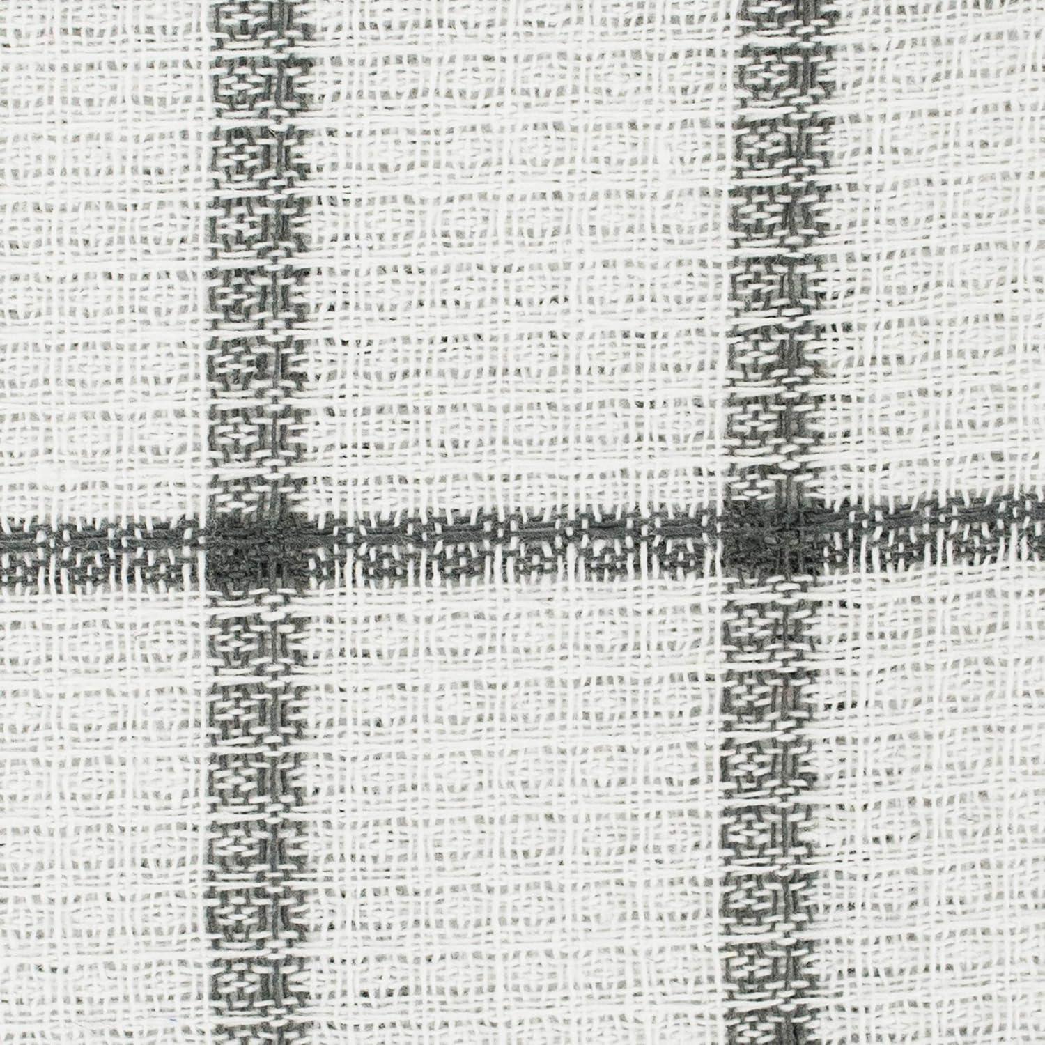 Set de 6 Paños de Cocina DII Rayas Blancas y Grises 30x30 cm