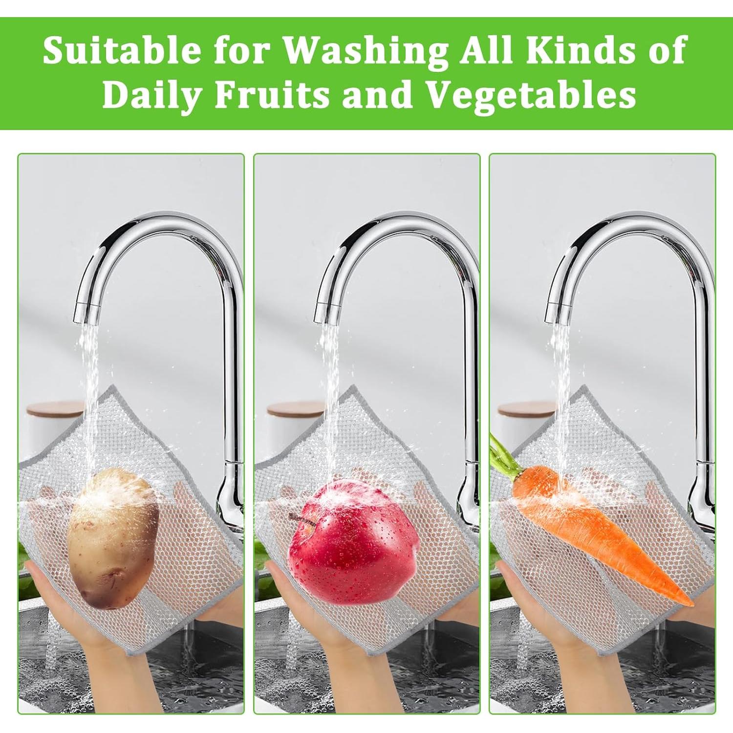 15 Paños de Alambre Antirrayaduras Loghohu para Lavado de Platos