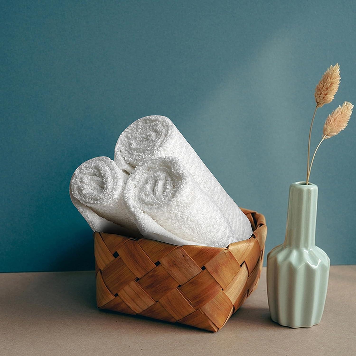 Toallas de Cocina ZUPERIA - Paquete de 12 Algodón 100% 40x48cm