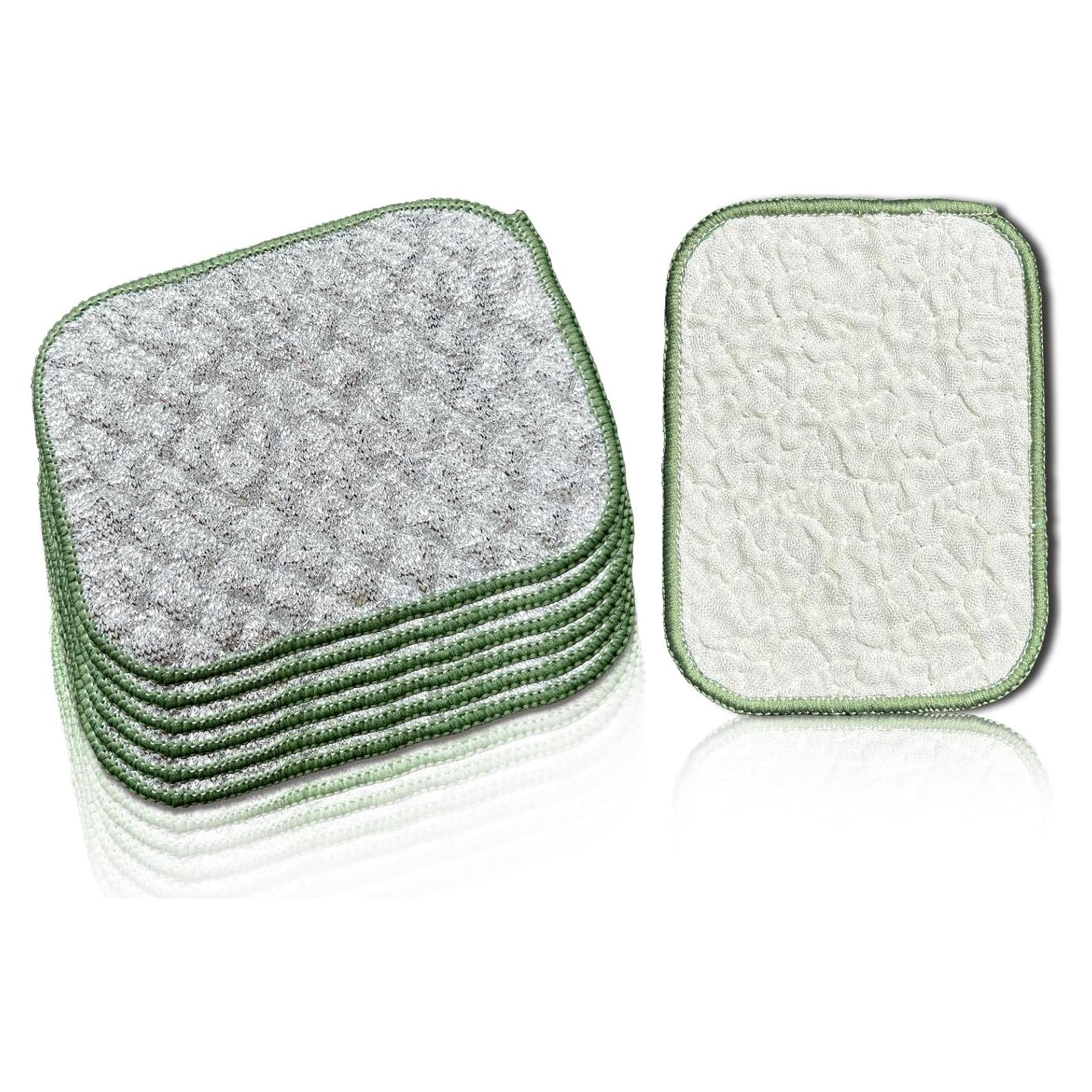 Paño de Limpieza Reutilizable FELXIESS 6 Pcs Secado Rápido