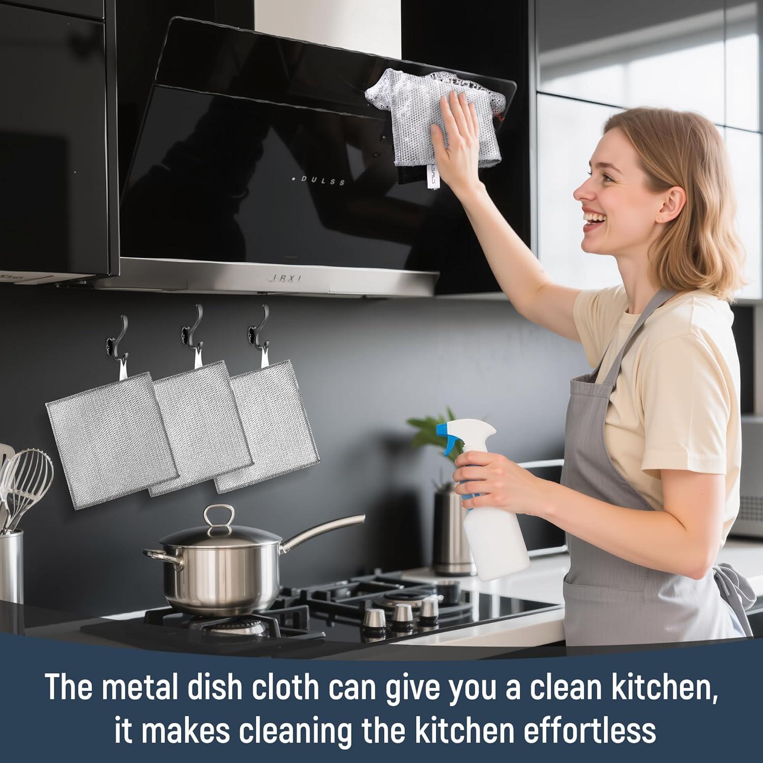 Paños de Limpieza Reutilizables CJACJA 15PCS Sin Rayones