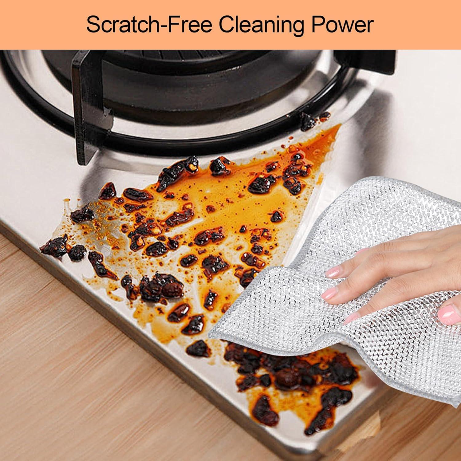 Juego de paños de cocina Aidoclip 20PCS microfibra multipropósito