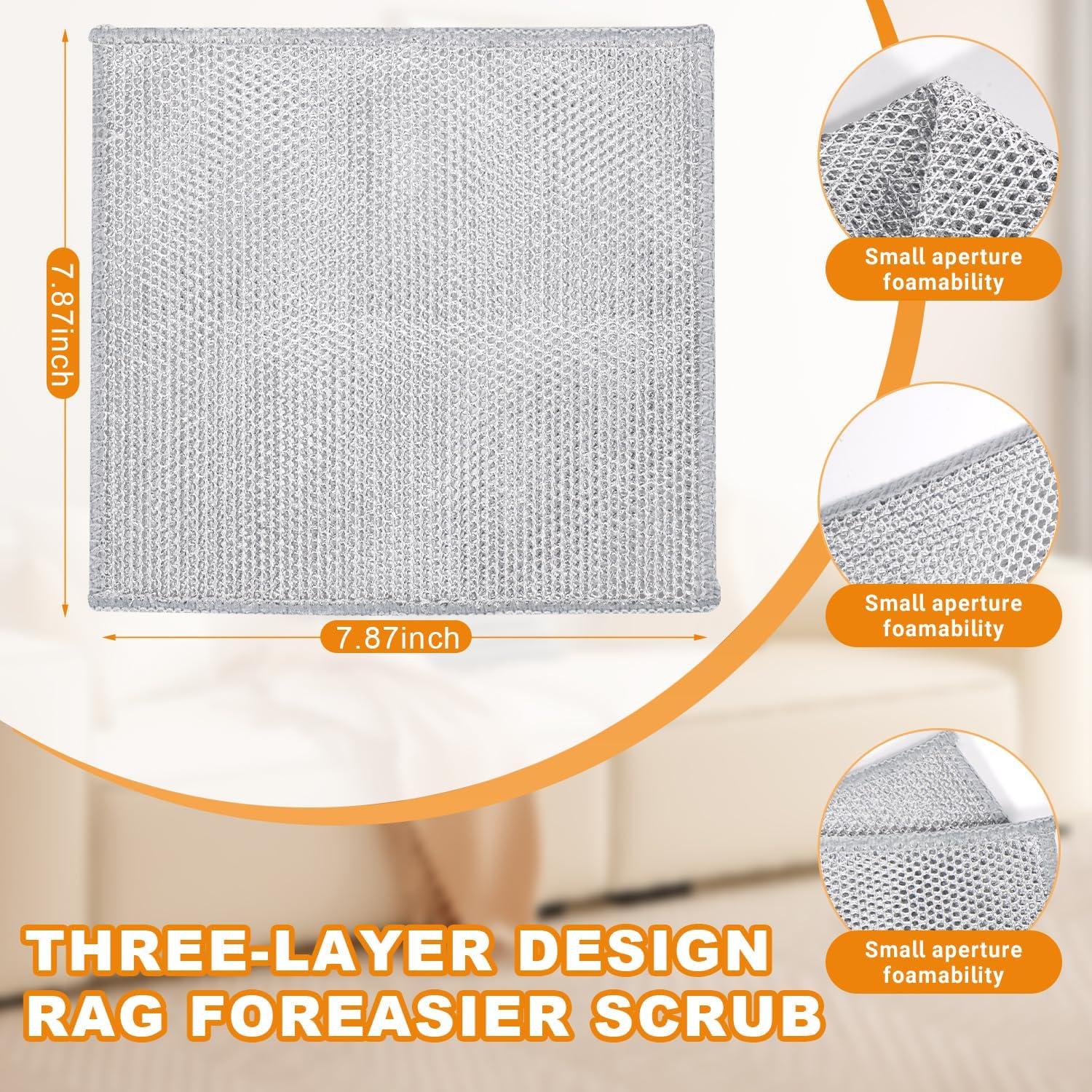 20 Paños de Limpieza Reutilizables INFICRIME 20x20 cm