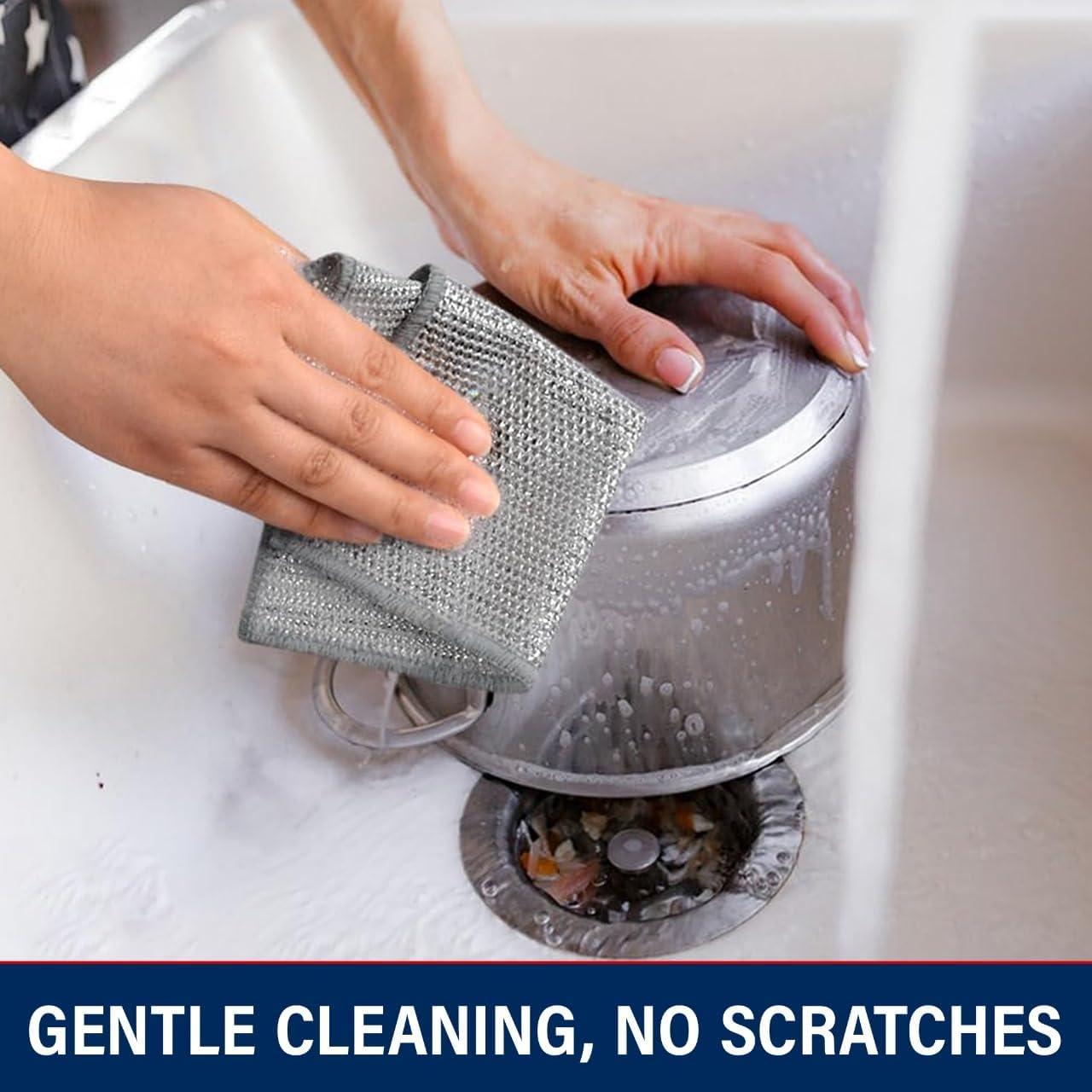 Paquete de 12 Paños de Limpieza Whisper Linen 20x20 cm