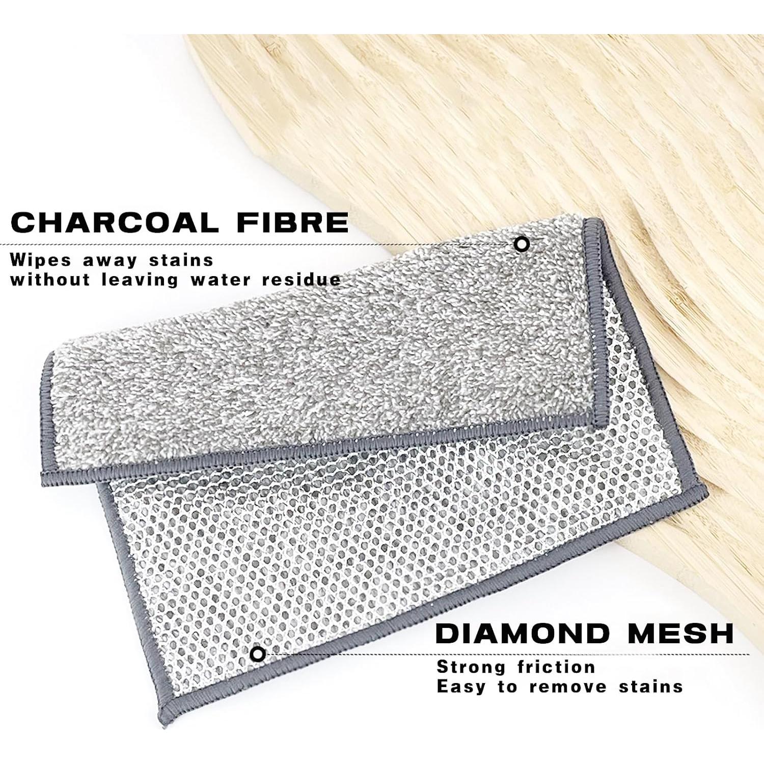 Paños de Cocina NESTLY 3 Pcs Antirrayas 20x20 cm Absorbentes