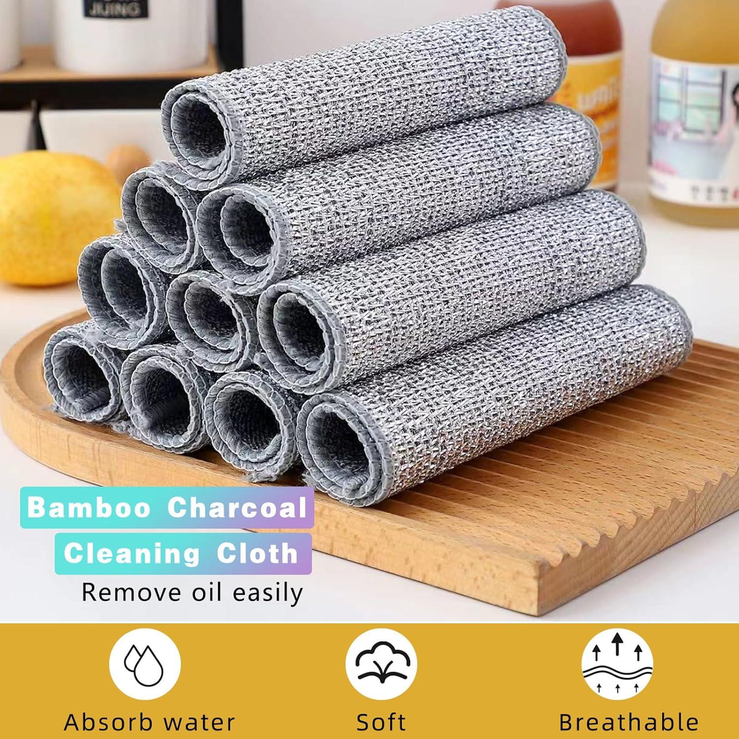 Paños de Cocina NESTLY 3 Pcs Antirrayas 20x20 cm Absorbentes