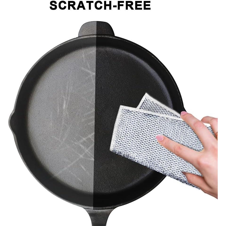 Trapos de Limpieza Doble Capa Sopurrrdy - 8 Piezas 20.83cm