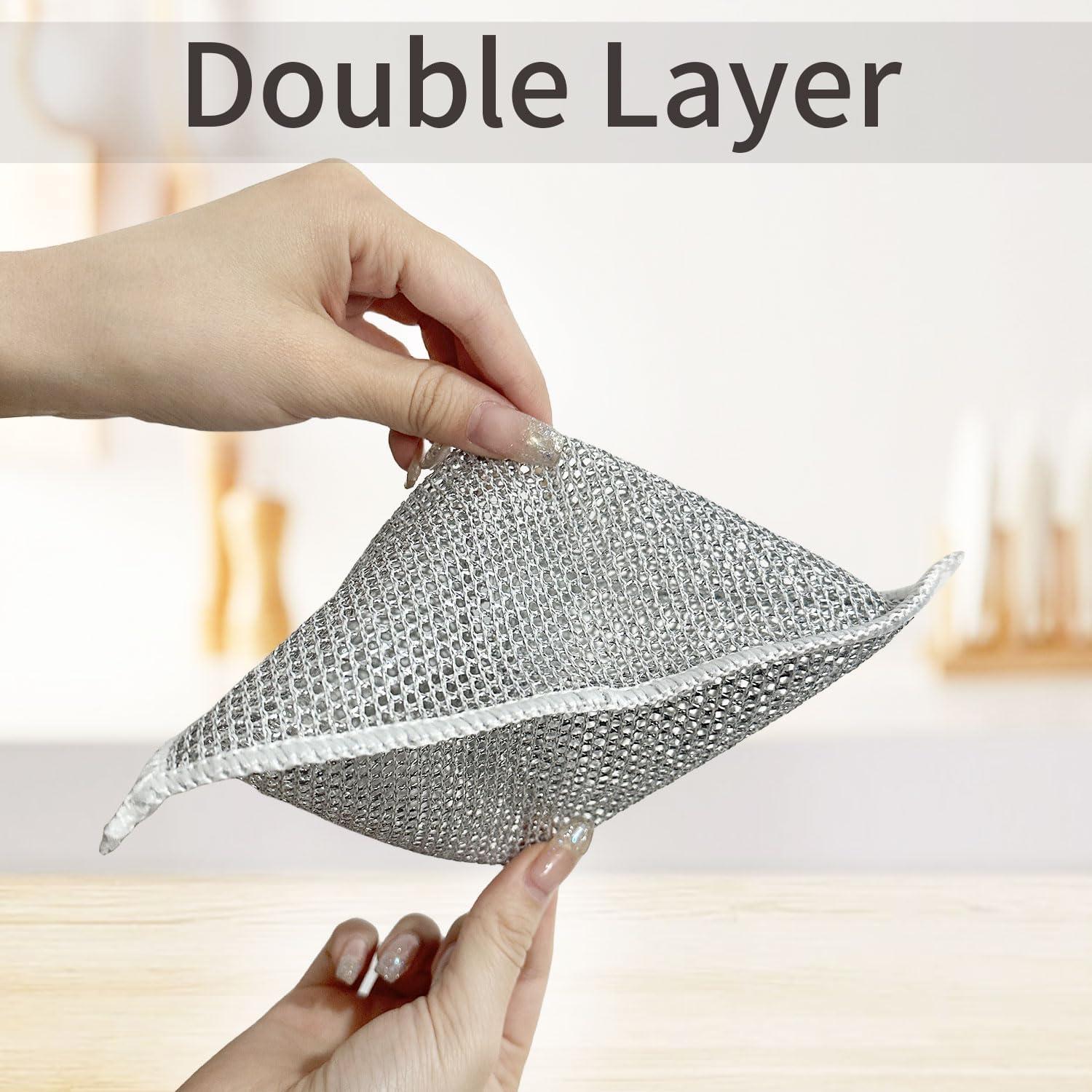 Trapos de Limpieza Doble Capa Sopurrrdy - 8 Piezas 20.83cm