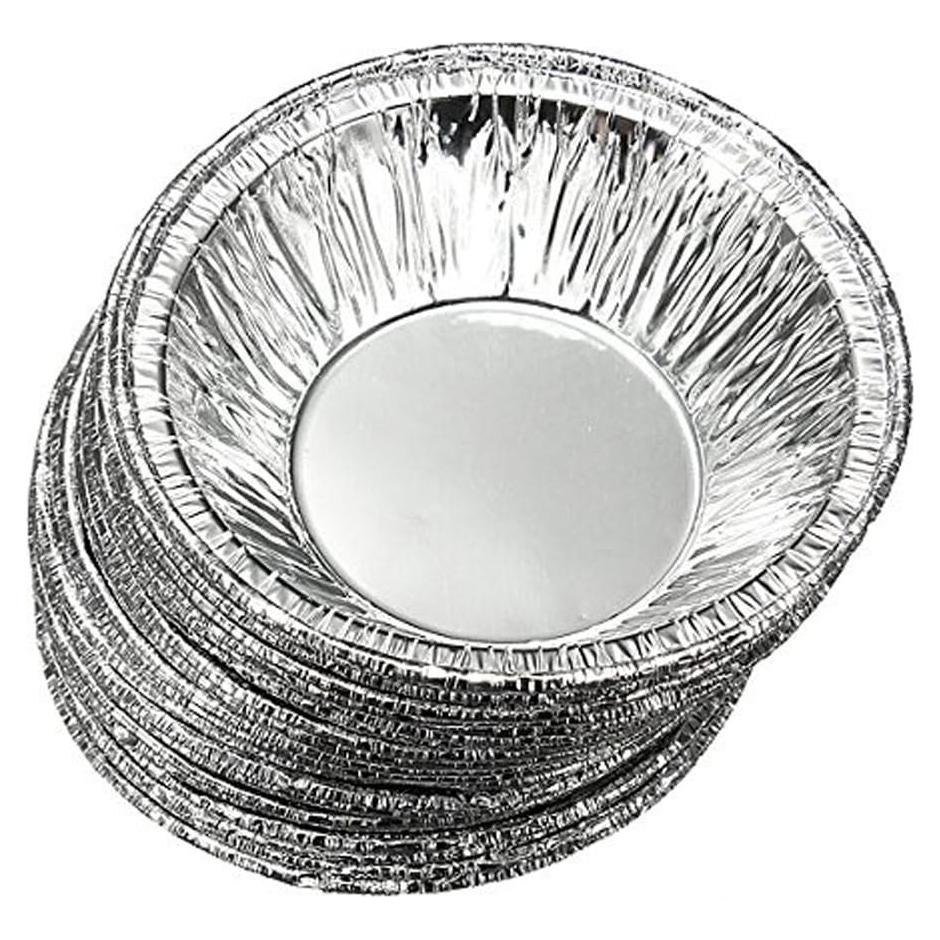 250 Moldes Desechables de Tartas de Huevo Aluminio Lasenersm