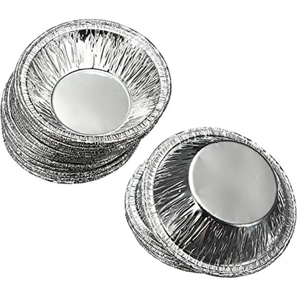250 Moldes Desechables de Tartas de Huevo Aluminio Lasenersm