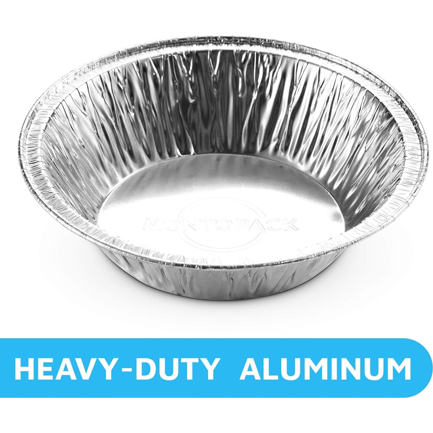 Bandejas Desechables de Aluminio MontoPack 5" (50 Piezas)