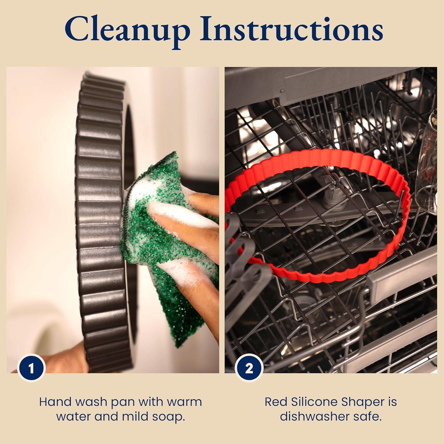 Sartén Clásico Patz&Patz 23 cm con Fondo Desmontable y Silicona