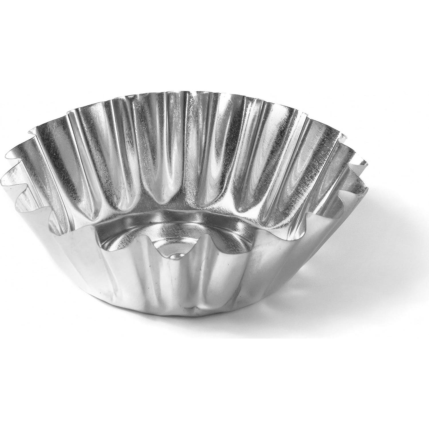 Moldes de Tarta de Huevo OFXDD 6 cm - 15 Piezas Reutilizables