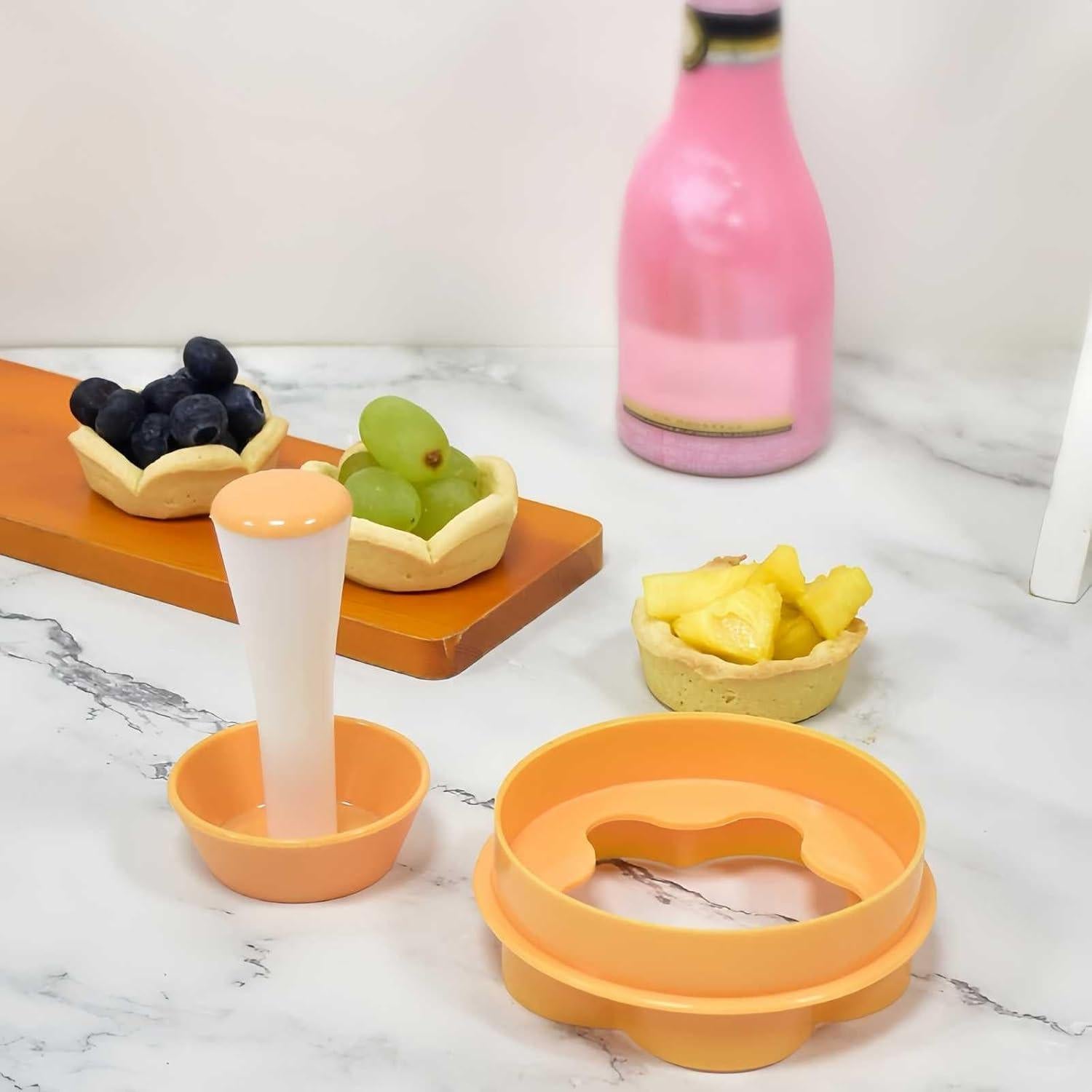 Moldes para Tartas de Huevo YOUMEHE 11.4x6.9 cm Reutilizables