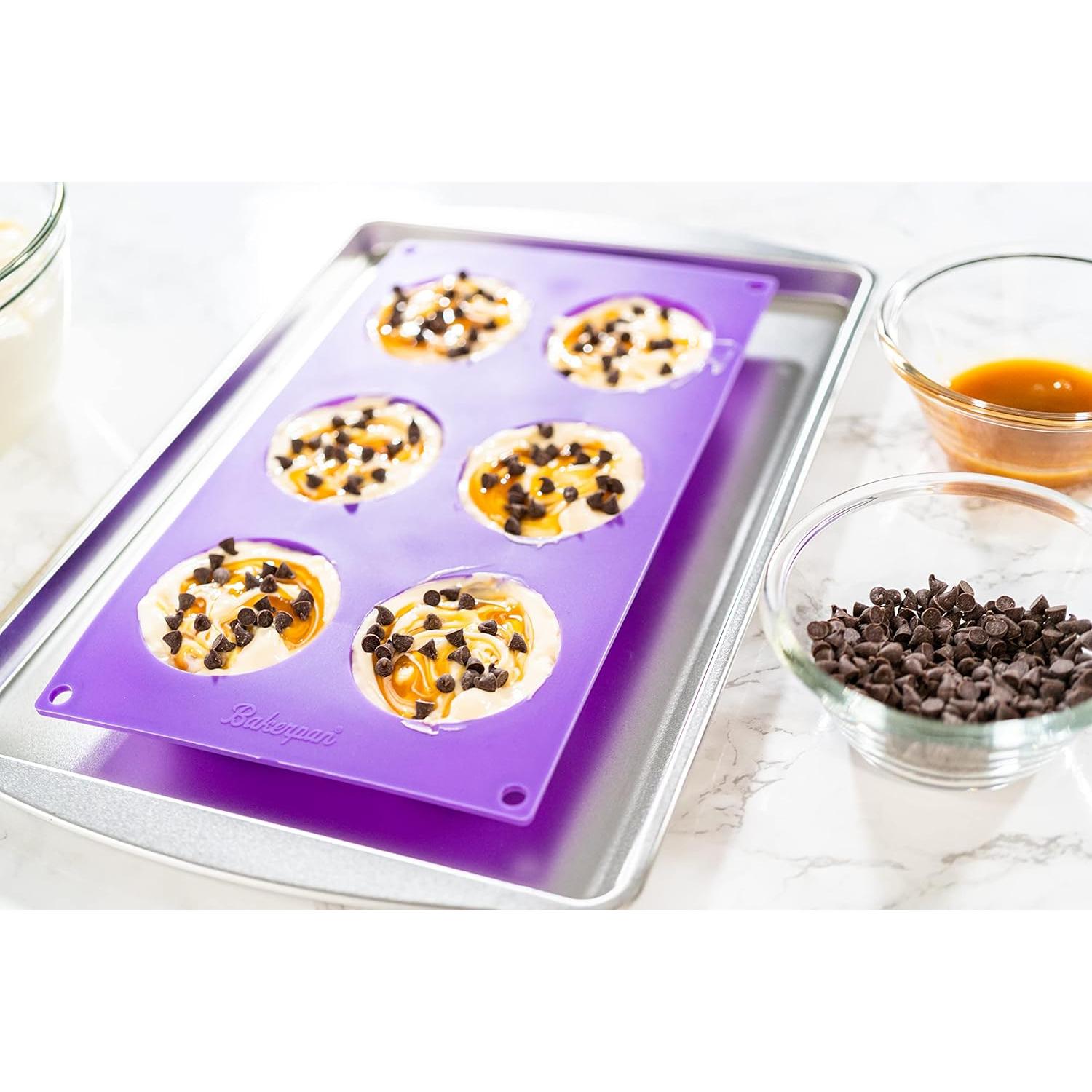 Moldes de Silicona para Muffin Bakerpan - Set de 2 - 6.35 cm